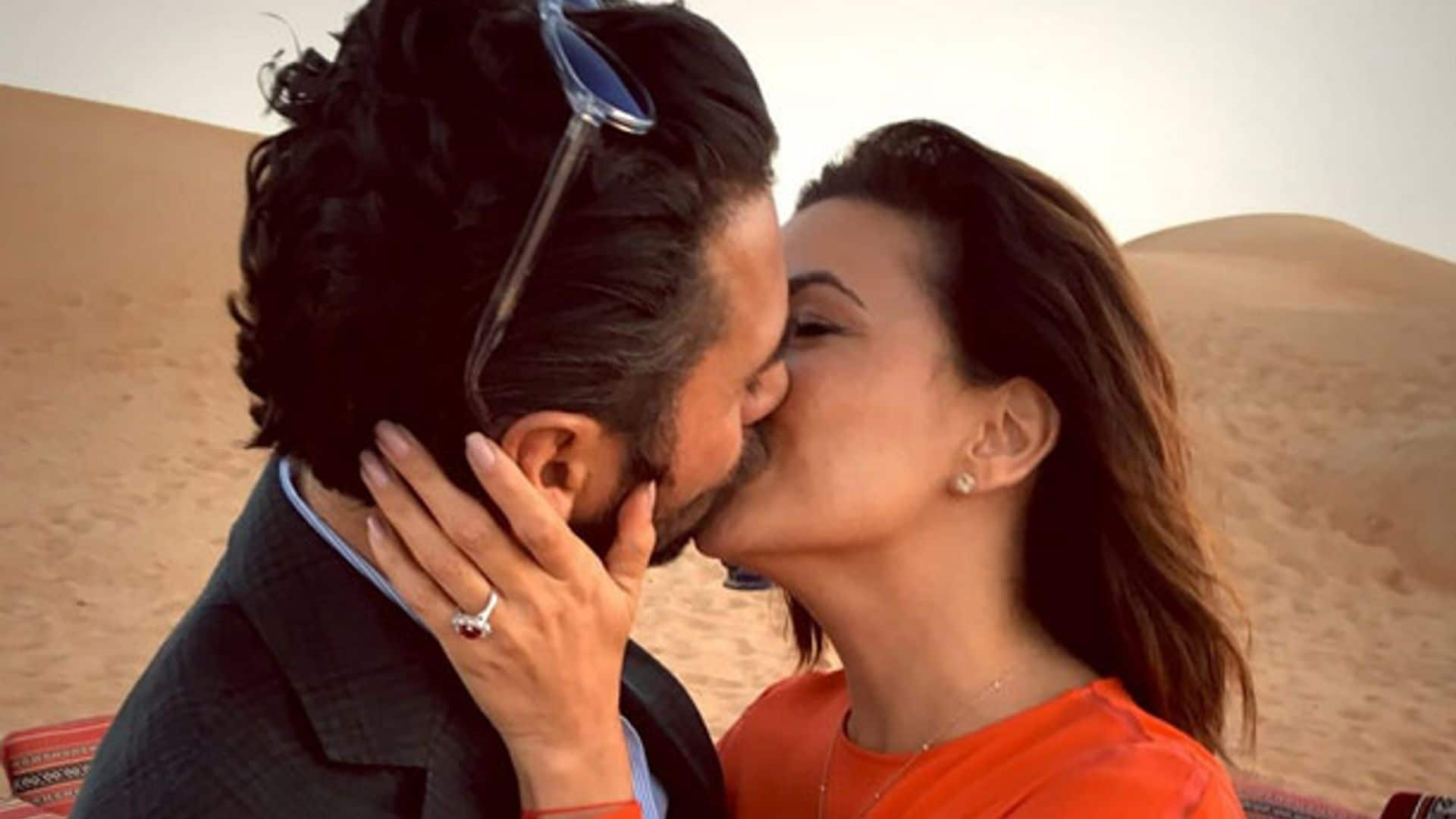 ¡Sorpresa! Eva Longoria se ha comprometido con su novio Pepe Bastón en Dubái