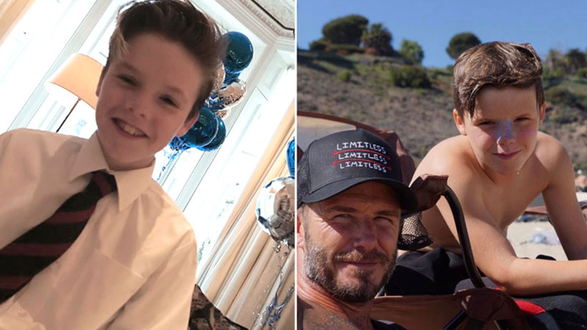 David y Victoria Beckham celebran el cumpleaños de su hijo Cruz... ¡con 'regañina' incluida!