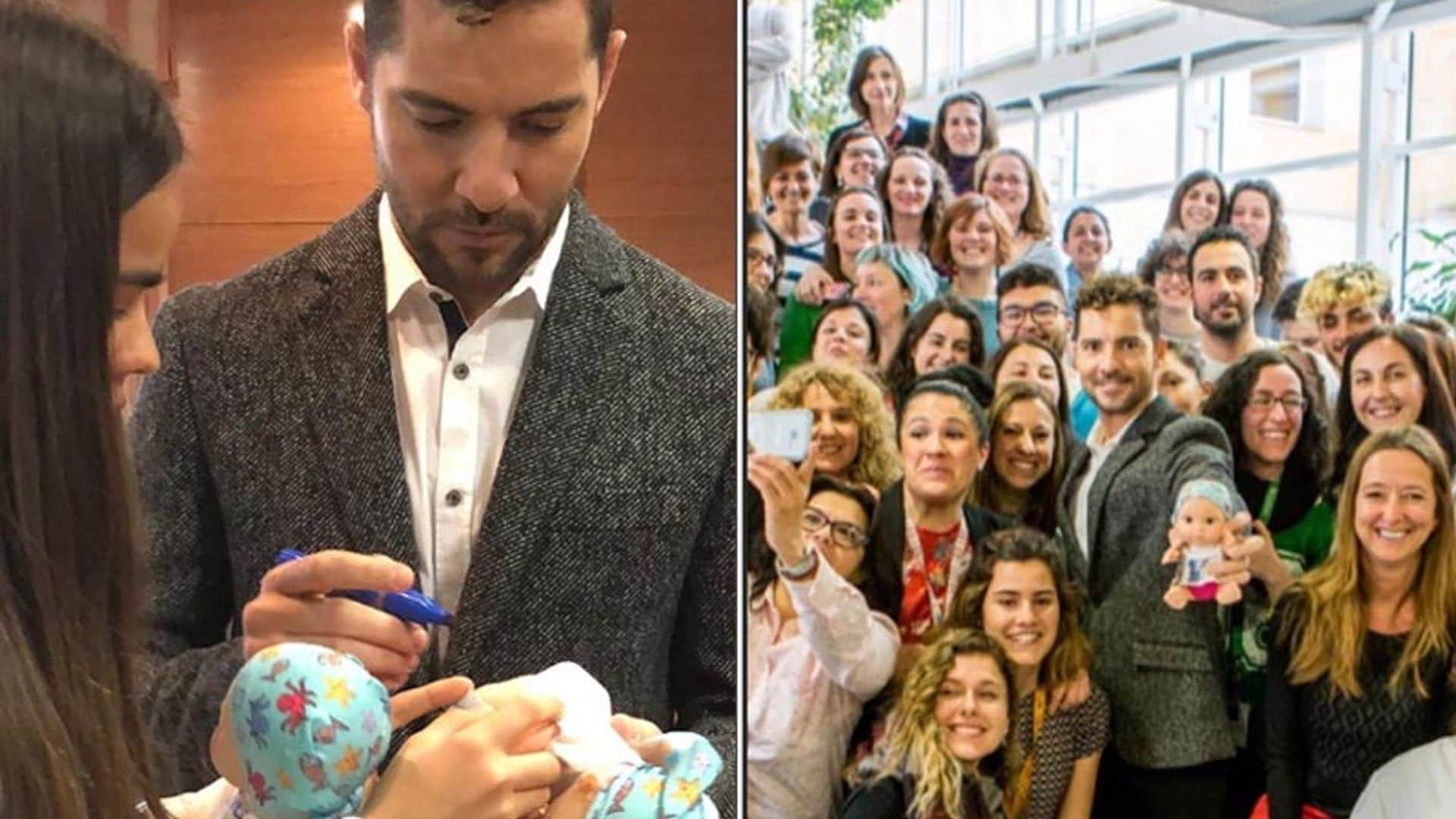 David Bisbal muestra su lado más humano haciendo un regalo muy especial