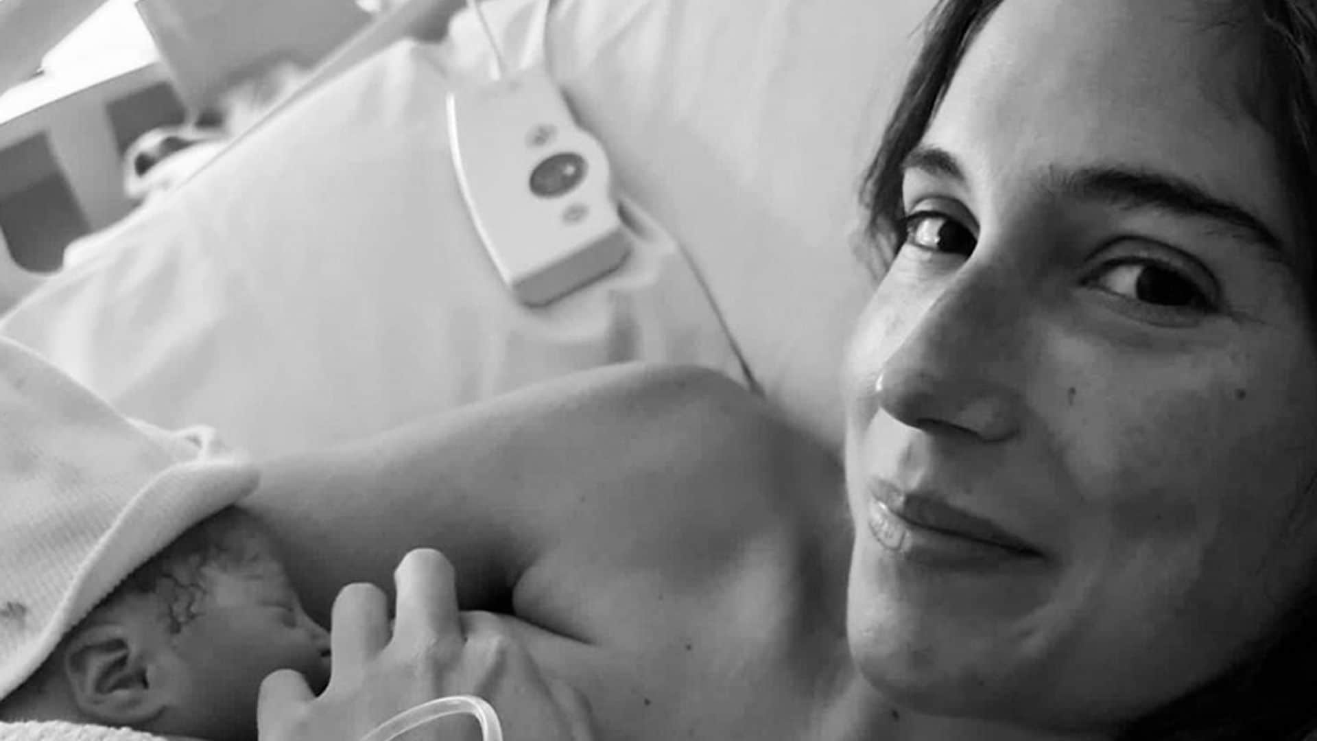 ¡Ya es mamá! Belén Hostalet da la bienvenida a su primer hijo