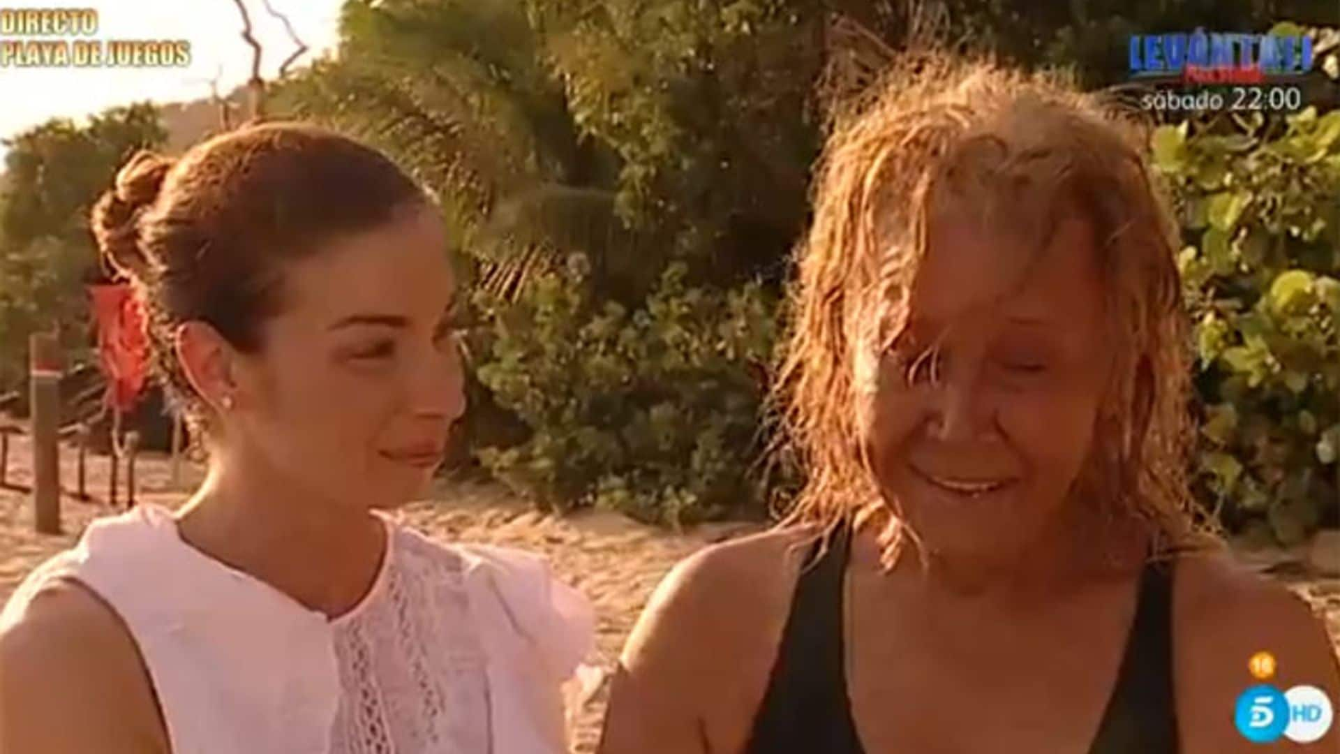 Alba, la hija de Mila Ximénez, revela el 'chocante' cambio de su madre tras visitarla en 'Supervivientes'