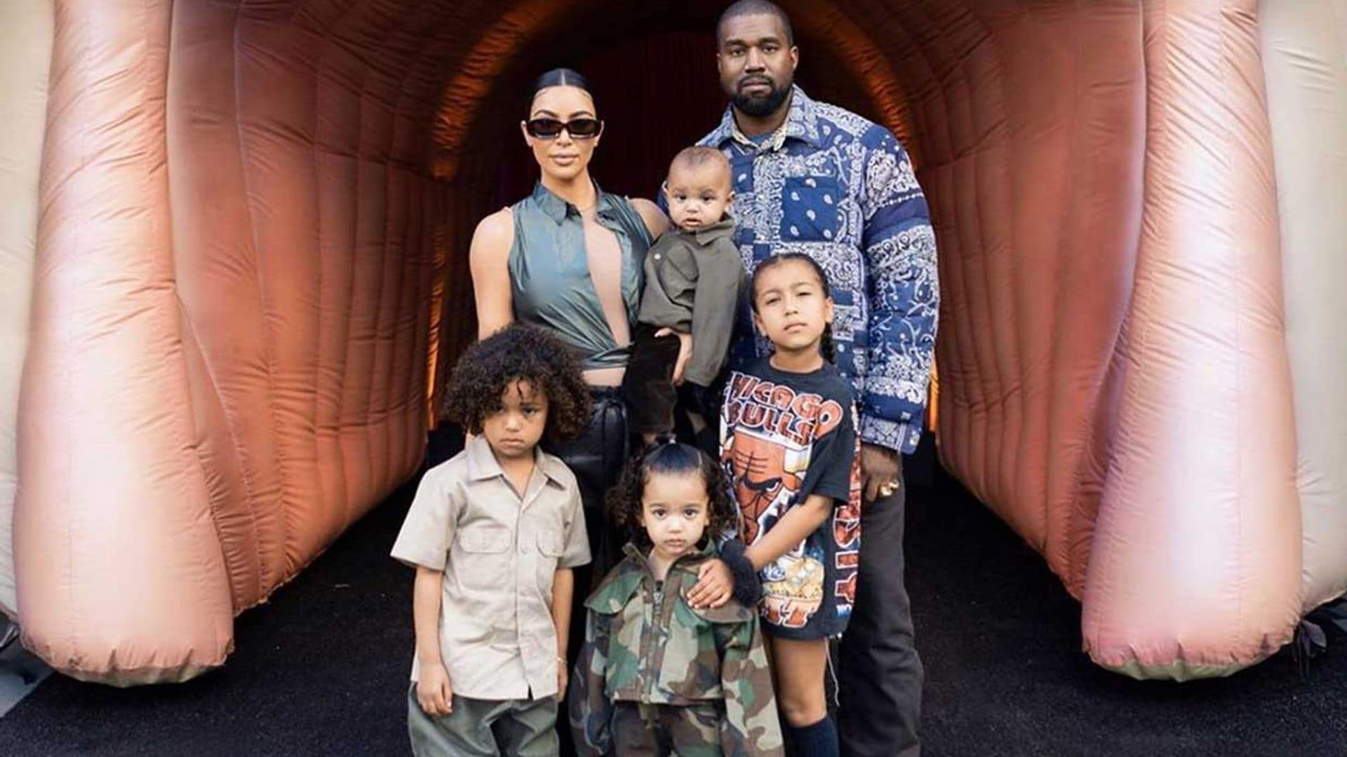 La escapada que Kanye West ha hecho con sus hijos para que Kim Kardashian descanse en pleno confinamiento