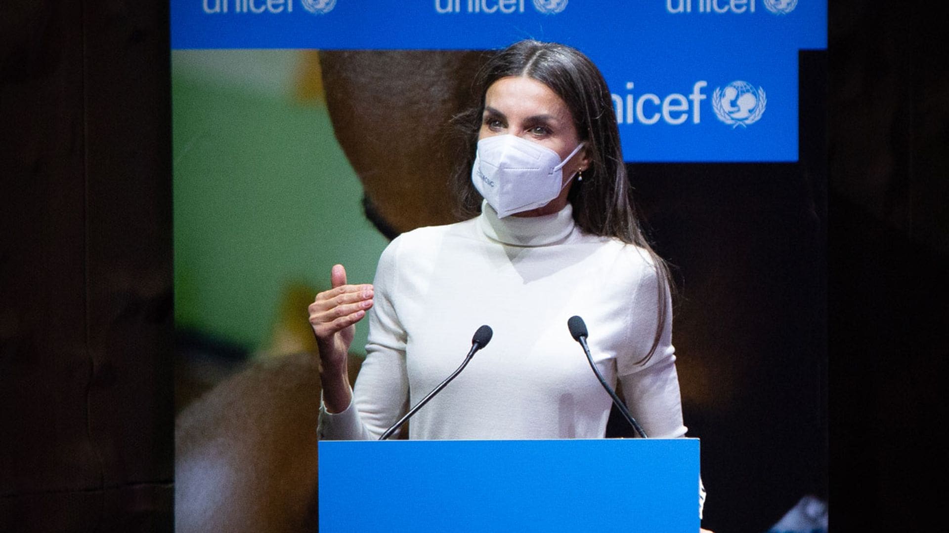 La reina Letizia, nombrada defensora para la salud mental de la infancia y adolescencia de Unicef