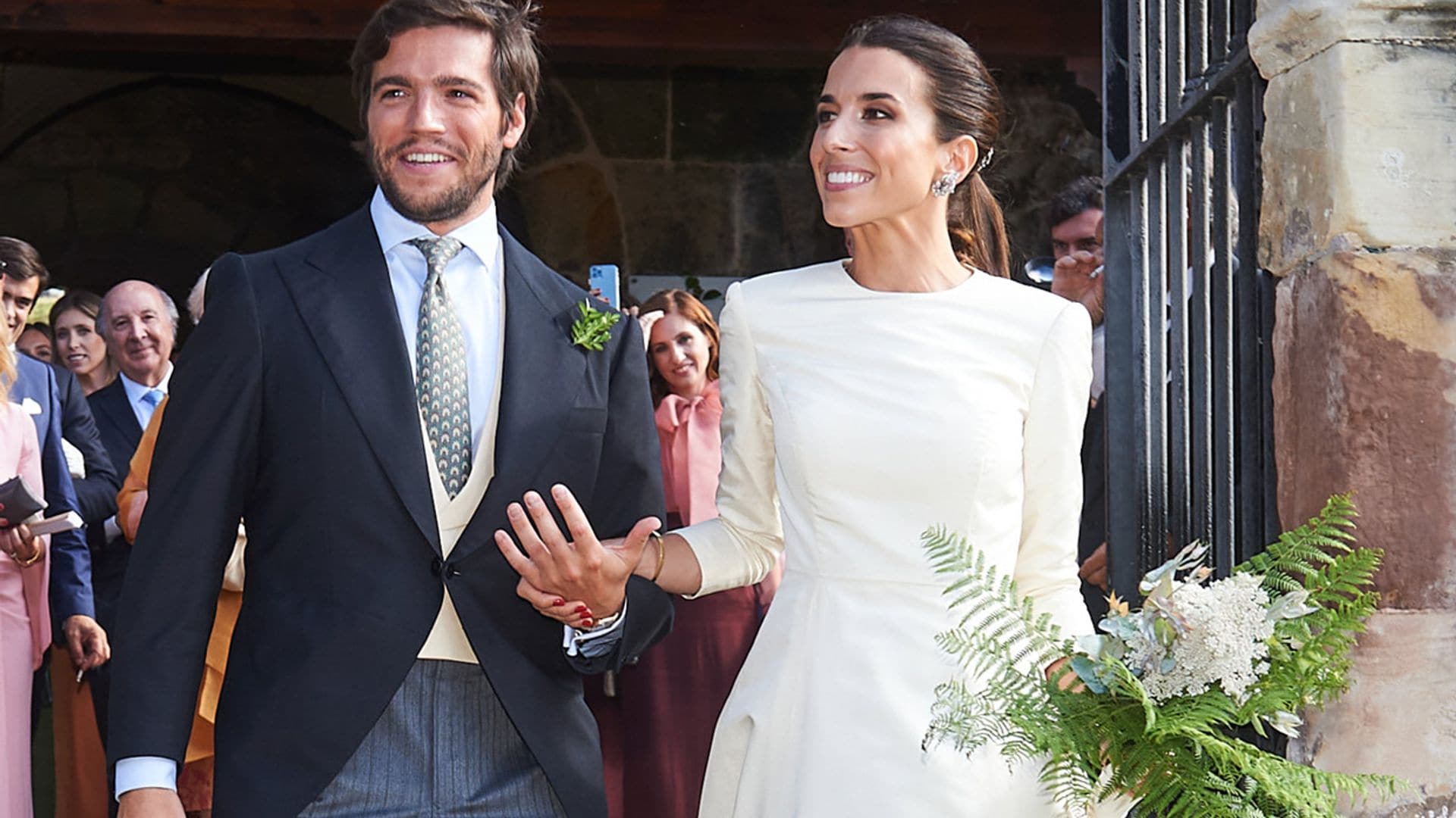 Laura Corsini se casa con el vestido de novia que llevó su abuela hace 64 años