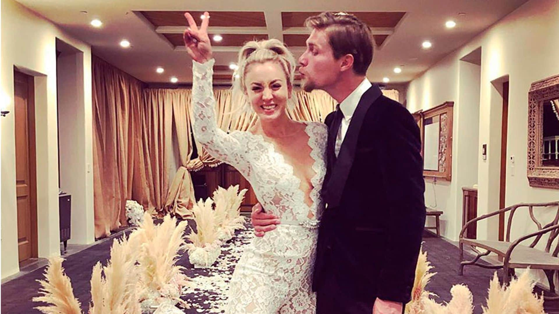 La actriz de 'The Big Bang Theory', Kaley Cuoco, se casa con Karl Cook