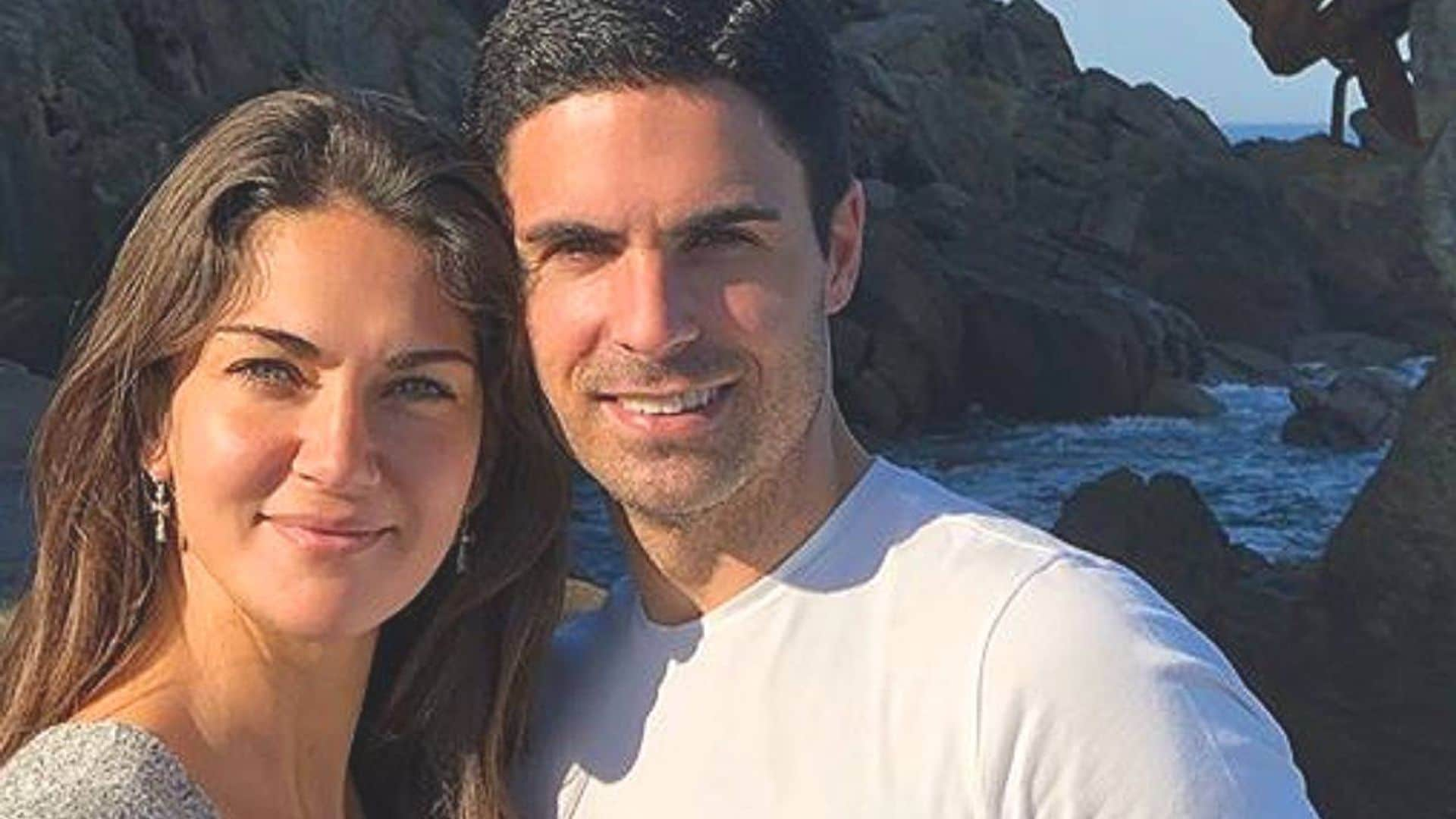 Lorena Bernal tranquiliza sobre la salud de su marido, Mikel Arteta, tras dar positivo en COVID-19