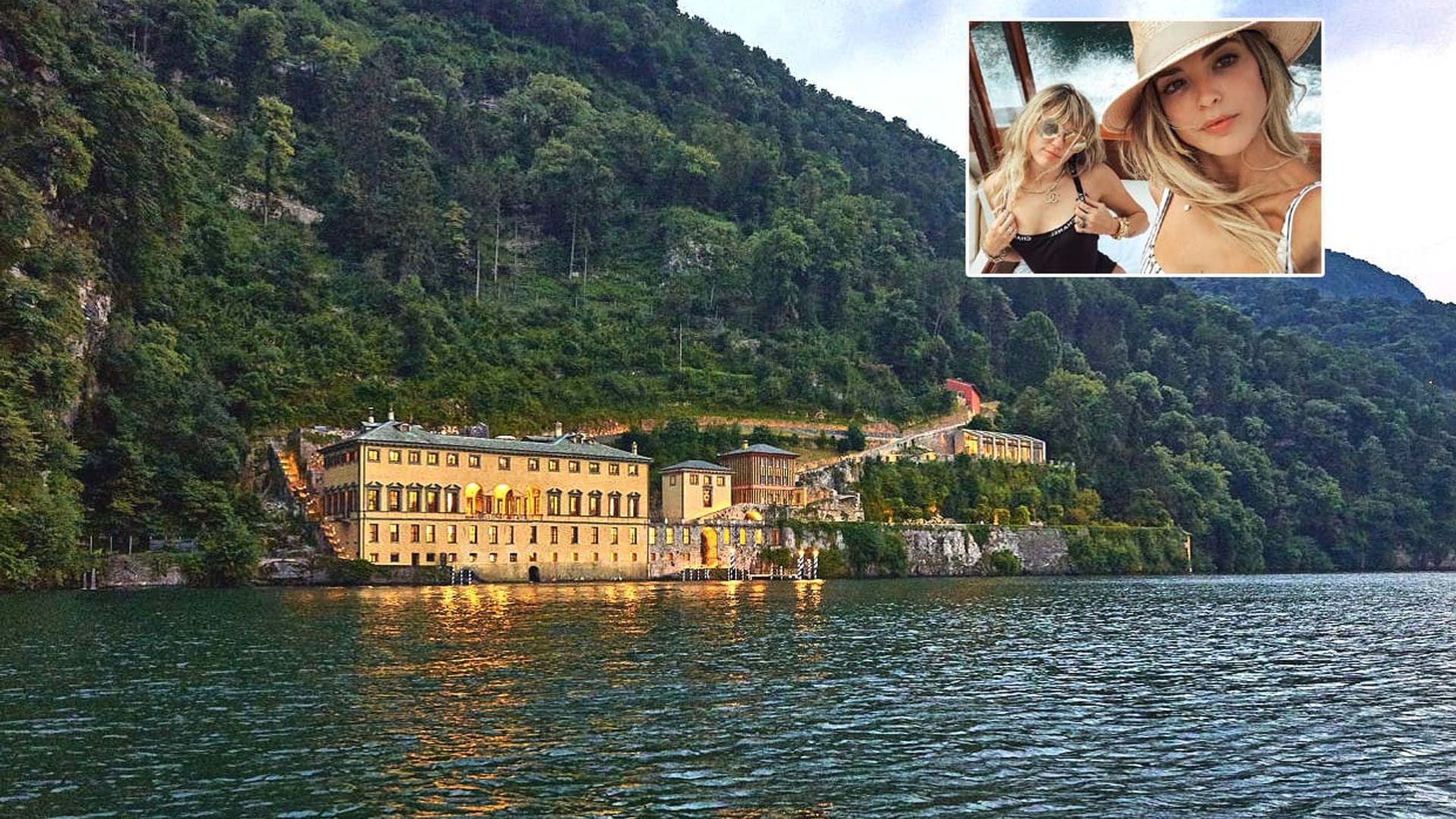 A todo lujo en el Lago Como: no te pierdas el hotel en el que se han alojado Miley Cyrus y Kaitlynn Carter