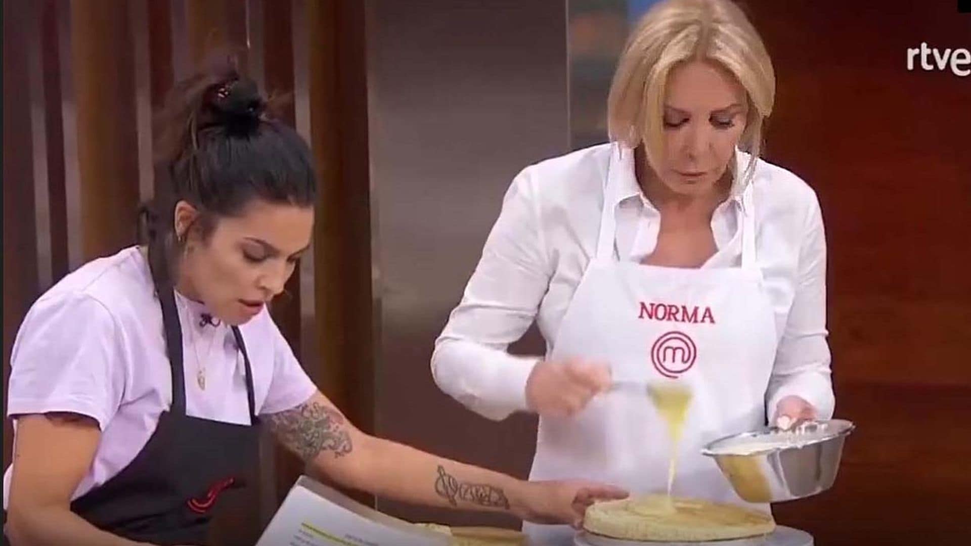 De su discusión con Lorena Castell al dardo a Miki Nadal: Norma Duval, al límite en 'MasterChef Celebrity''