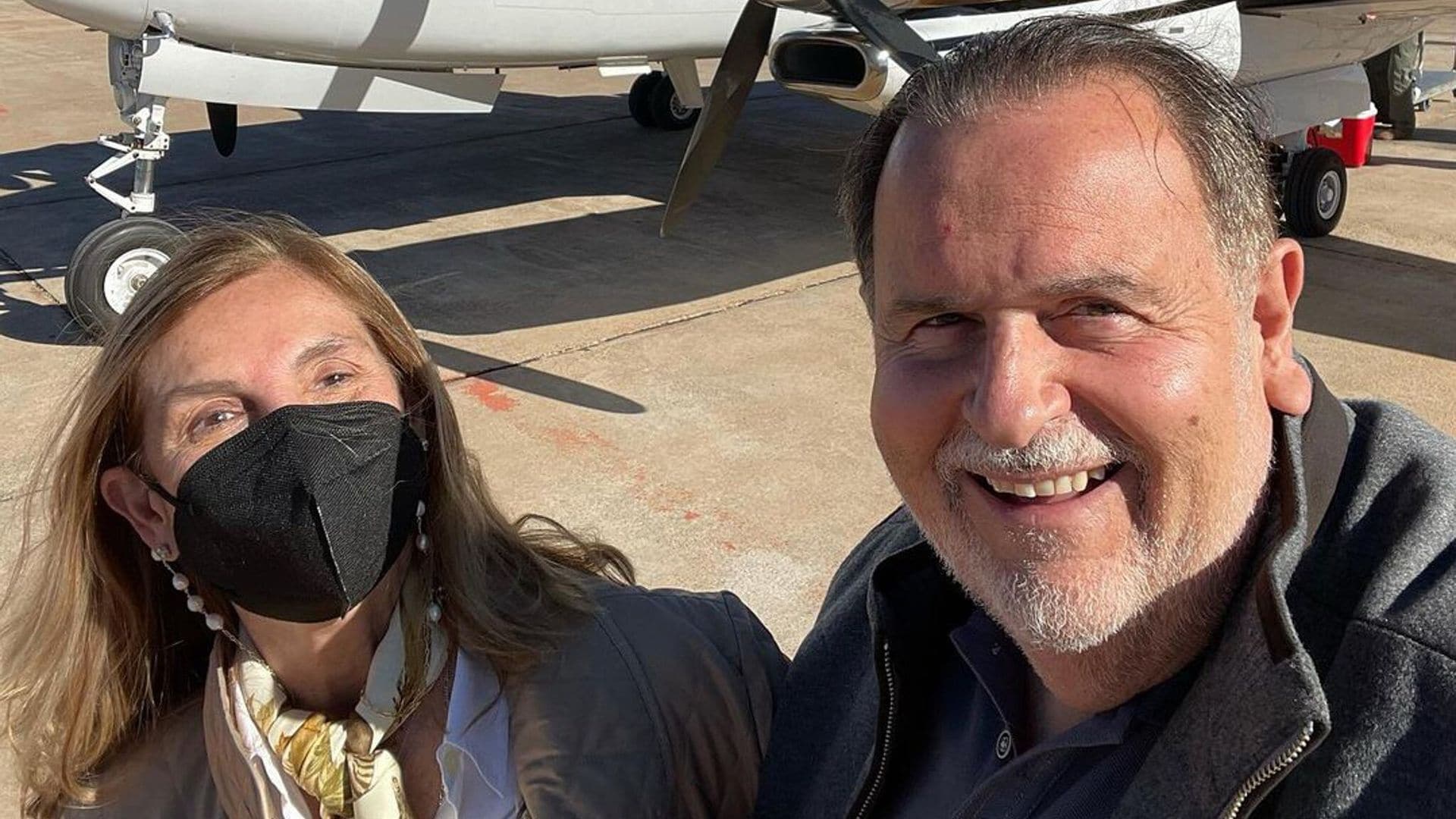 Las increíbles vacaciones de Raúl de Molina y su esposa en África