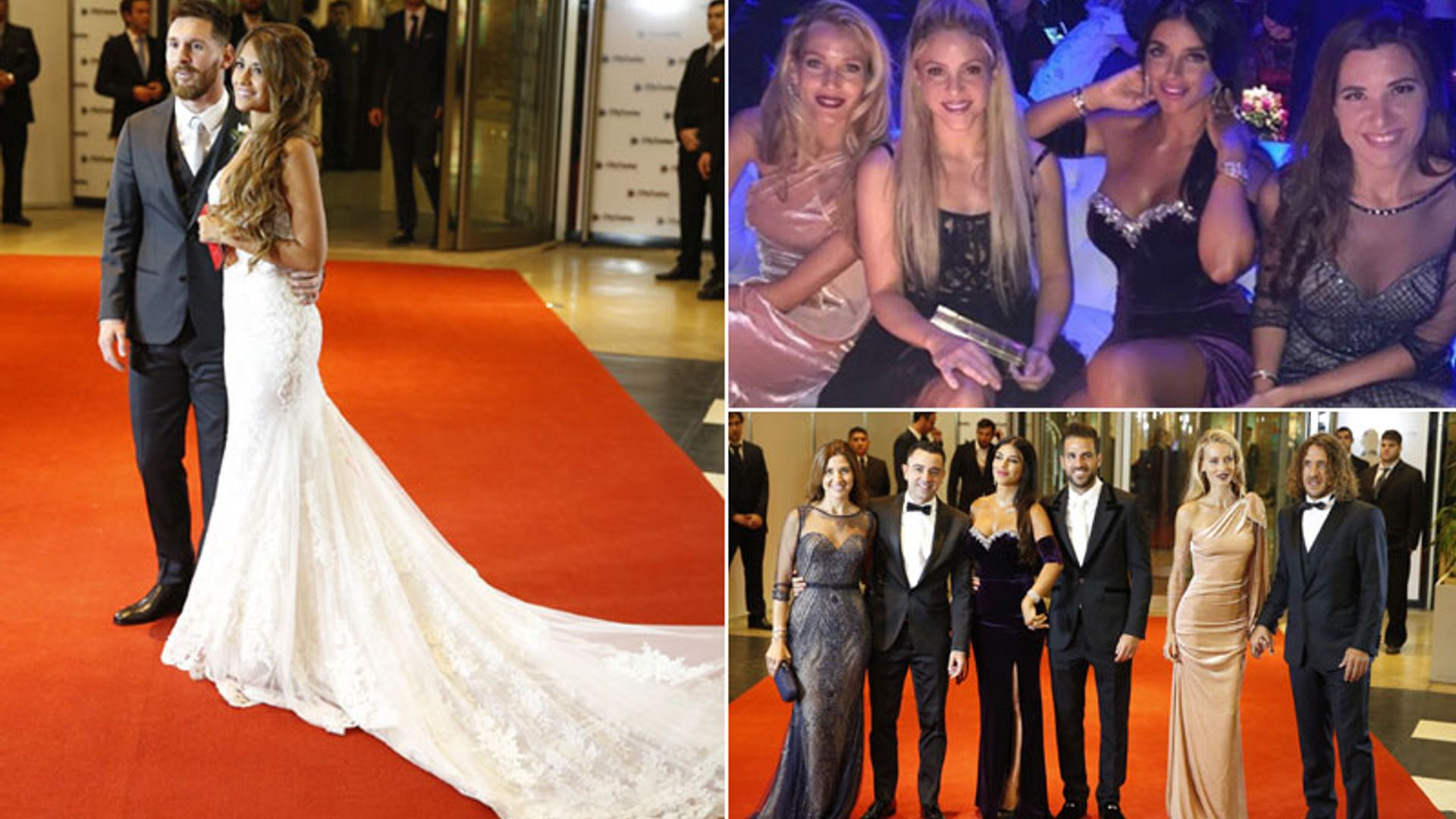 El desfile de invitados en la boda de Leo Messi y Antonella Roccuzzo