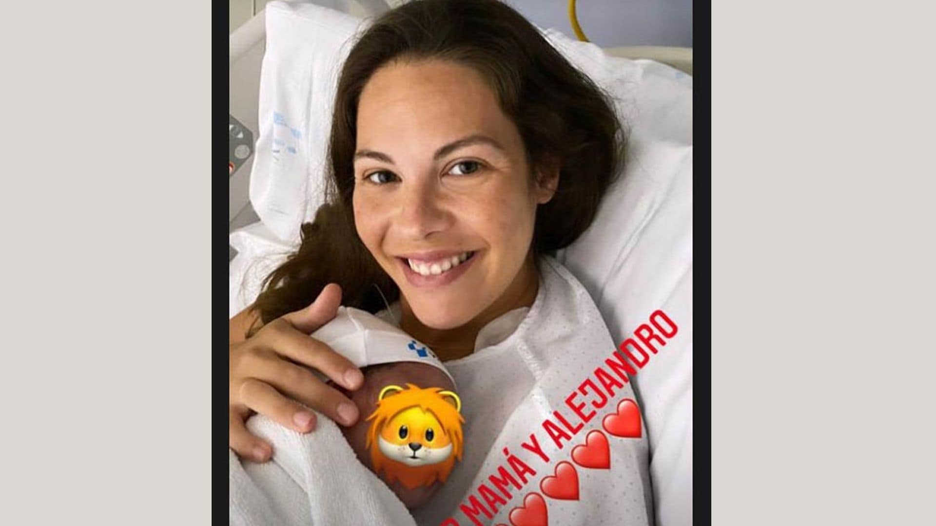 La felicidad de Jessica Bueno al convertirse en madre por tercera vez