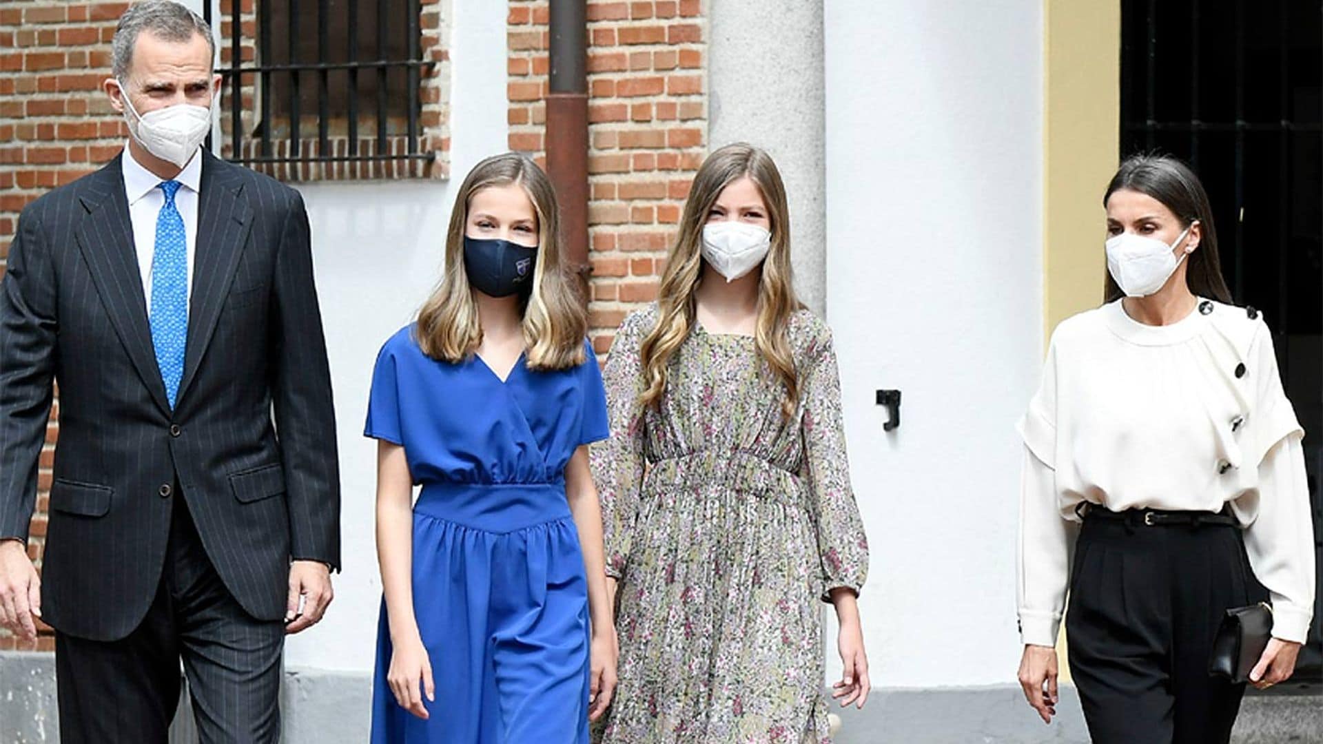 Leonor y Sofía acompañarán por primera vez a sus padres a los actos del Día de Santiago en Galicia