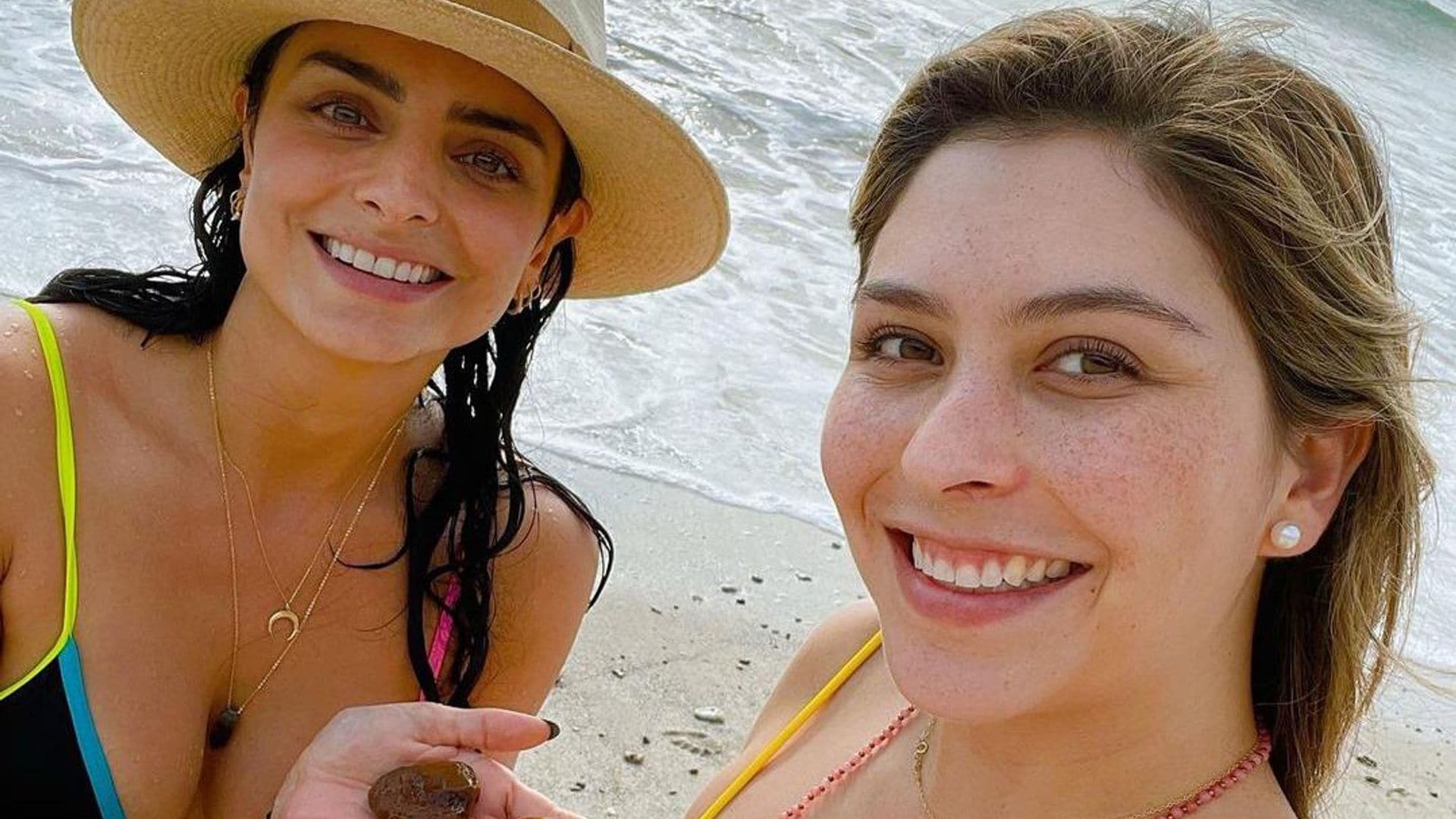 Aislinn Derbez y sus vacaciones espontáneas junto a su mejor cómplice