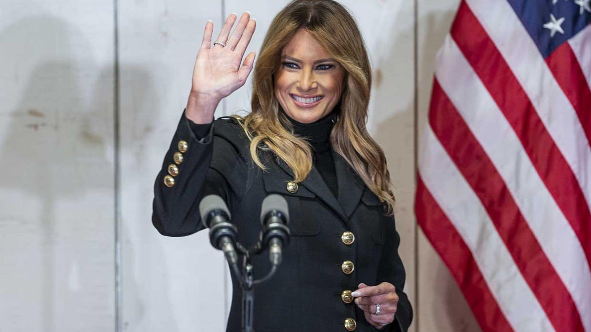 El adiós de Melania Trump, la primera dama que 'hablaba' con los gestos