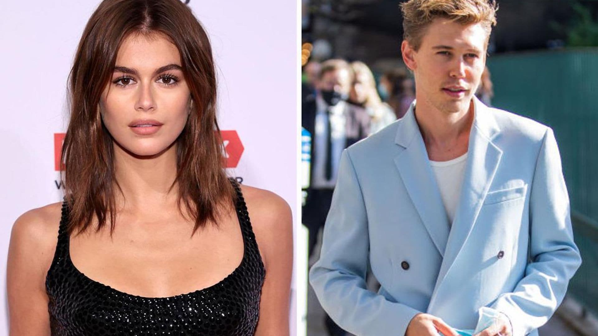 Kaia Gerber y Austin Butler, amor bajo la lluvia