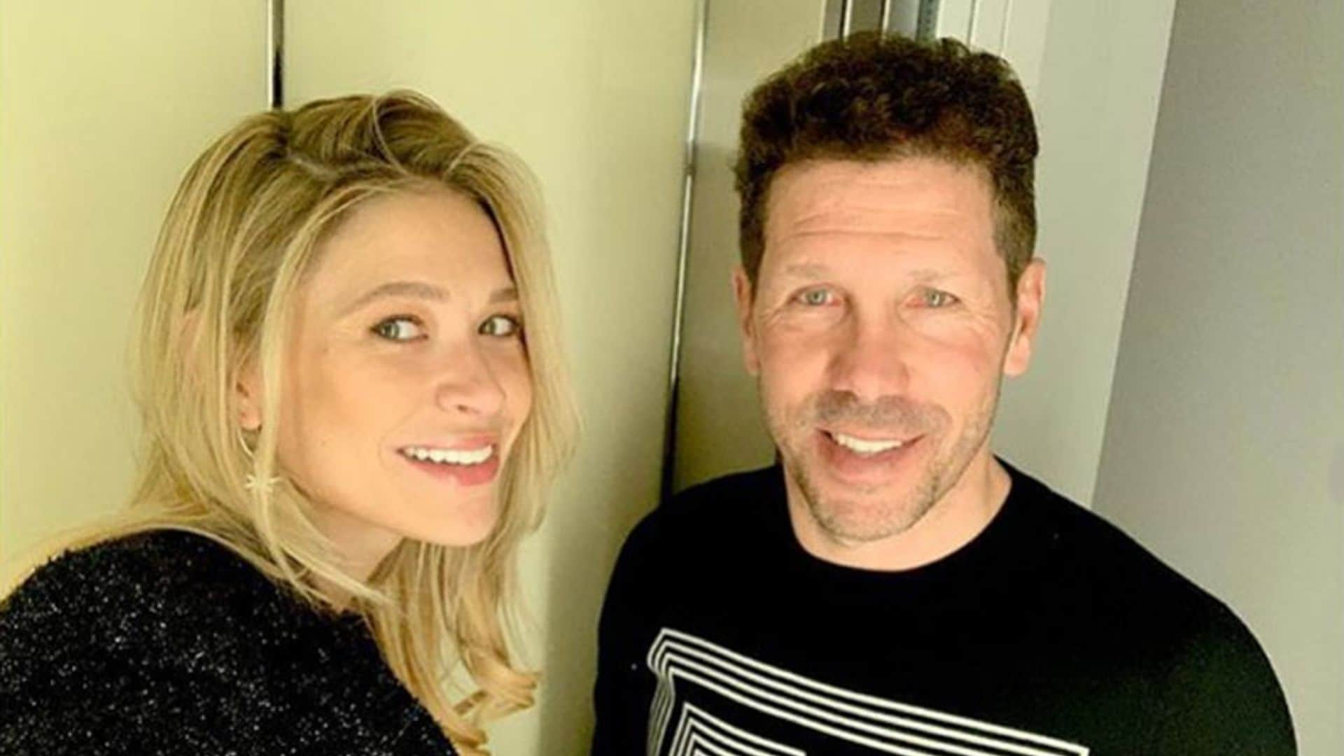 Carla Pereyra y Diego Pablo Simeone anuncian la llegada de su segunda hija con una bonita imagen