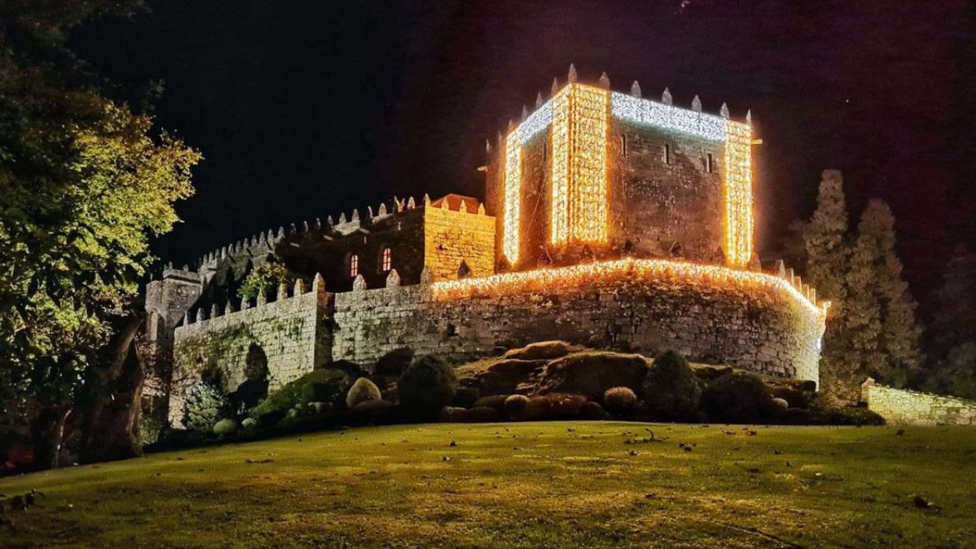 El castillo de Soutomaior, un «must» en Navidad