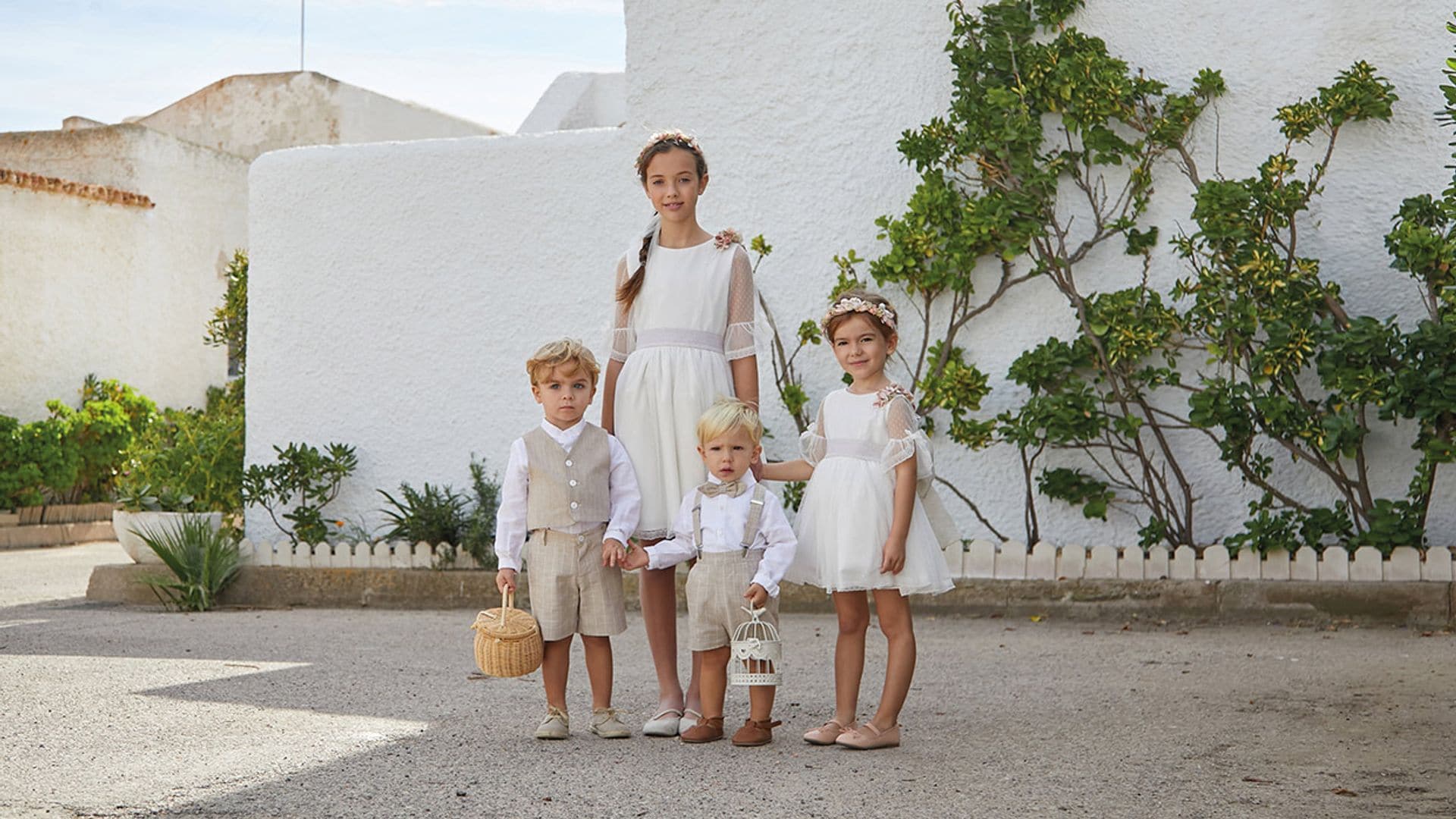 Cómo vestir a los niños de arras en 2023: looks y tendencias de boda
