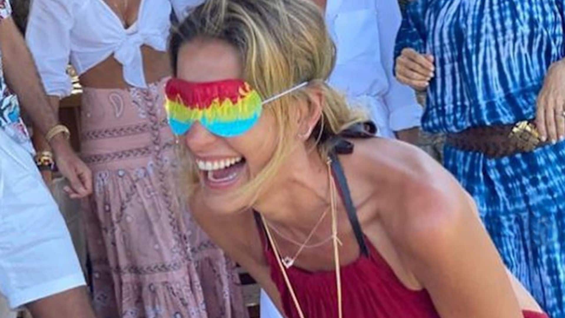 La divertida celebración de cumpleaños de Tatiana de Grecia con piñata incluida