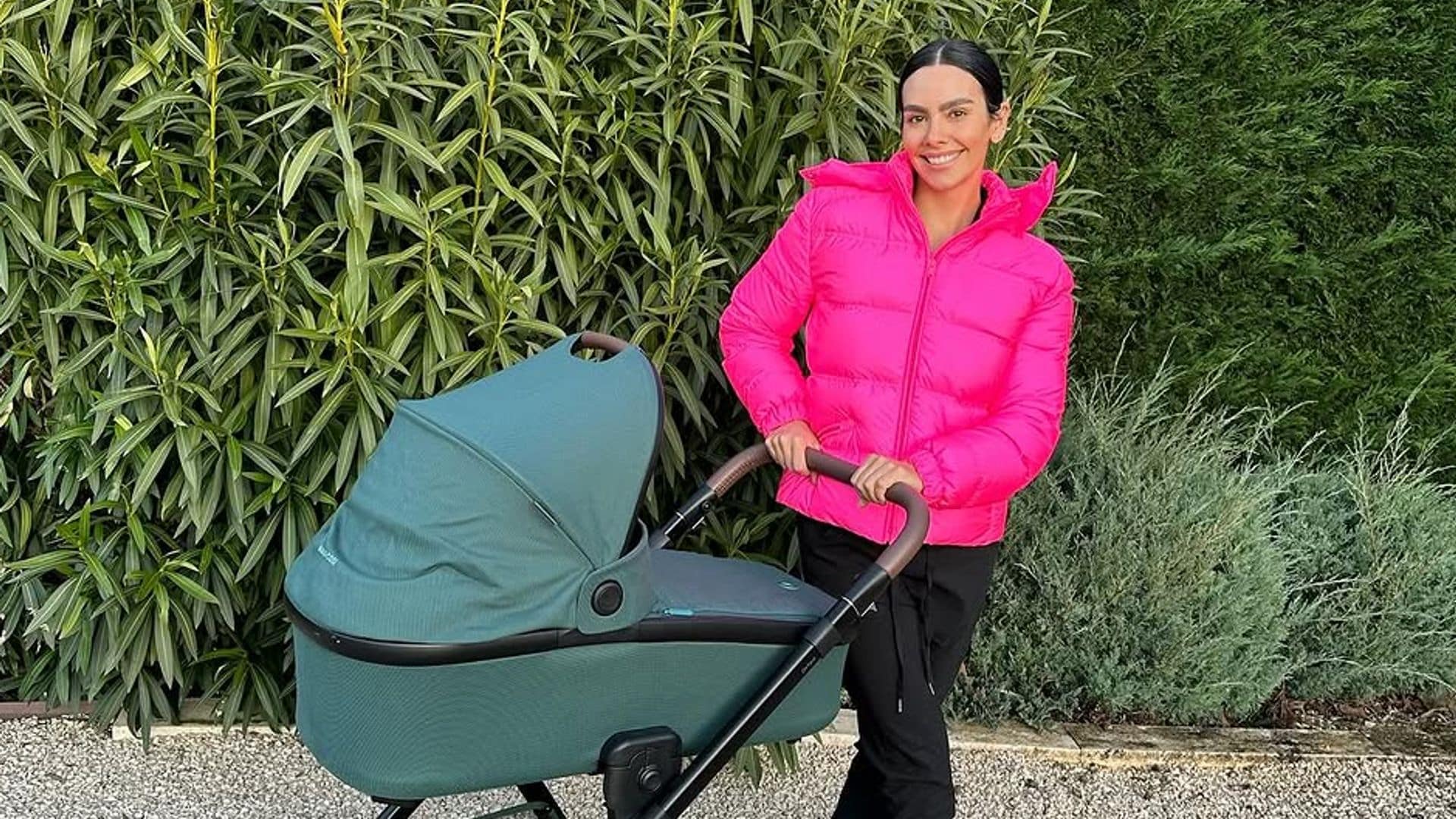 El primer entrenamiento del año de Cristina Pedroche: con sus polémicos separadores y un deseo para su segundo embarazo