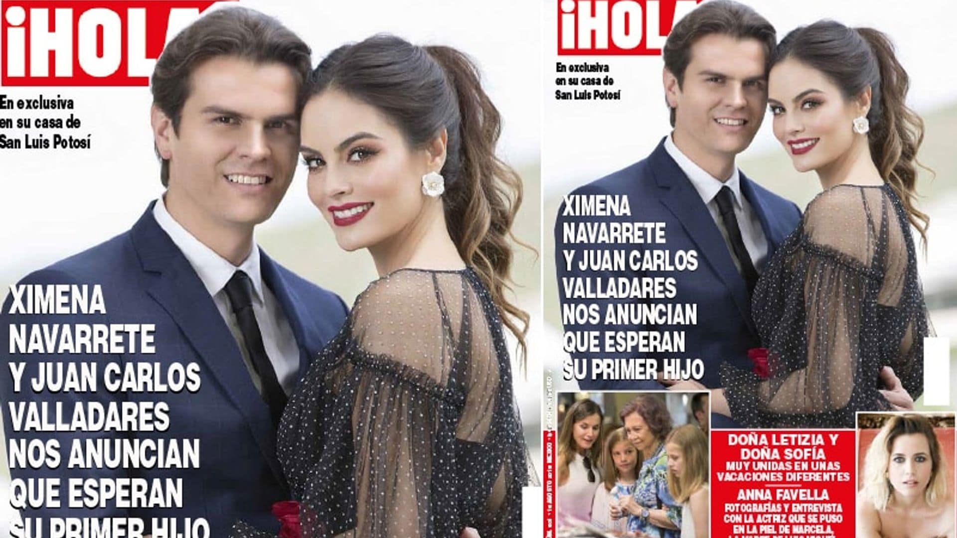 EXCLUSIVA ¡HOLA! Ximena Navarrete y Juan Carlos Valladares nos anuncian que esperan su primer hijo