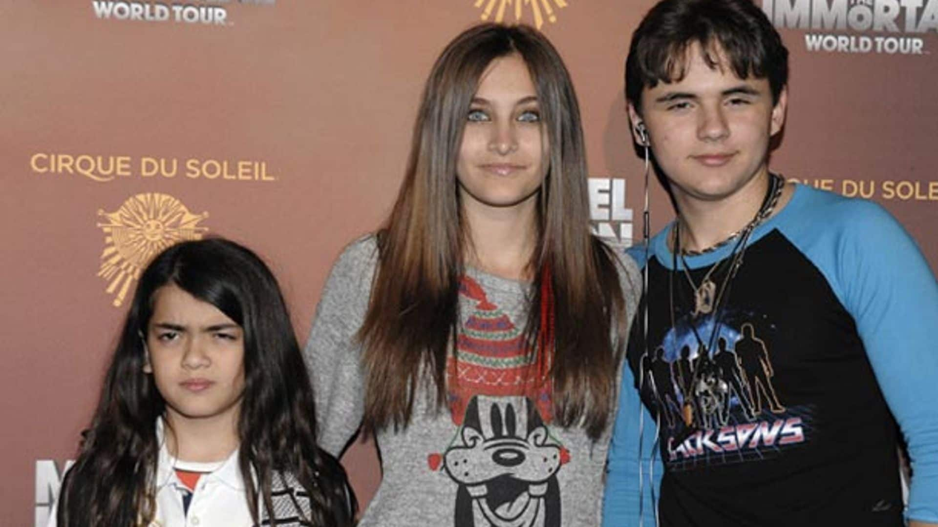 Los tres hijos de Michael Jackson saltan a escena en un reality