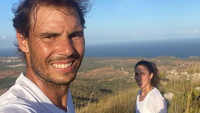 rafa nadal y su esposa mery perell 