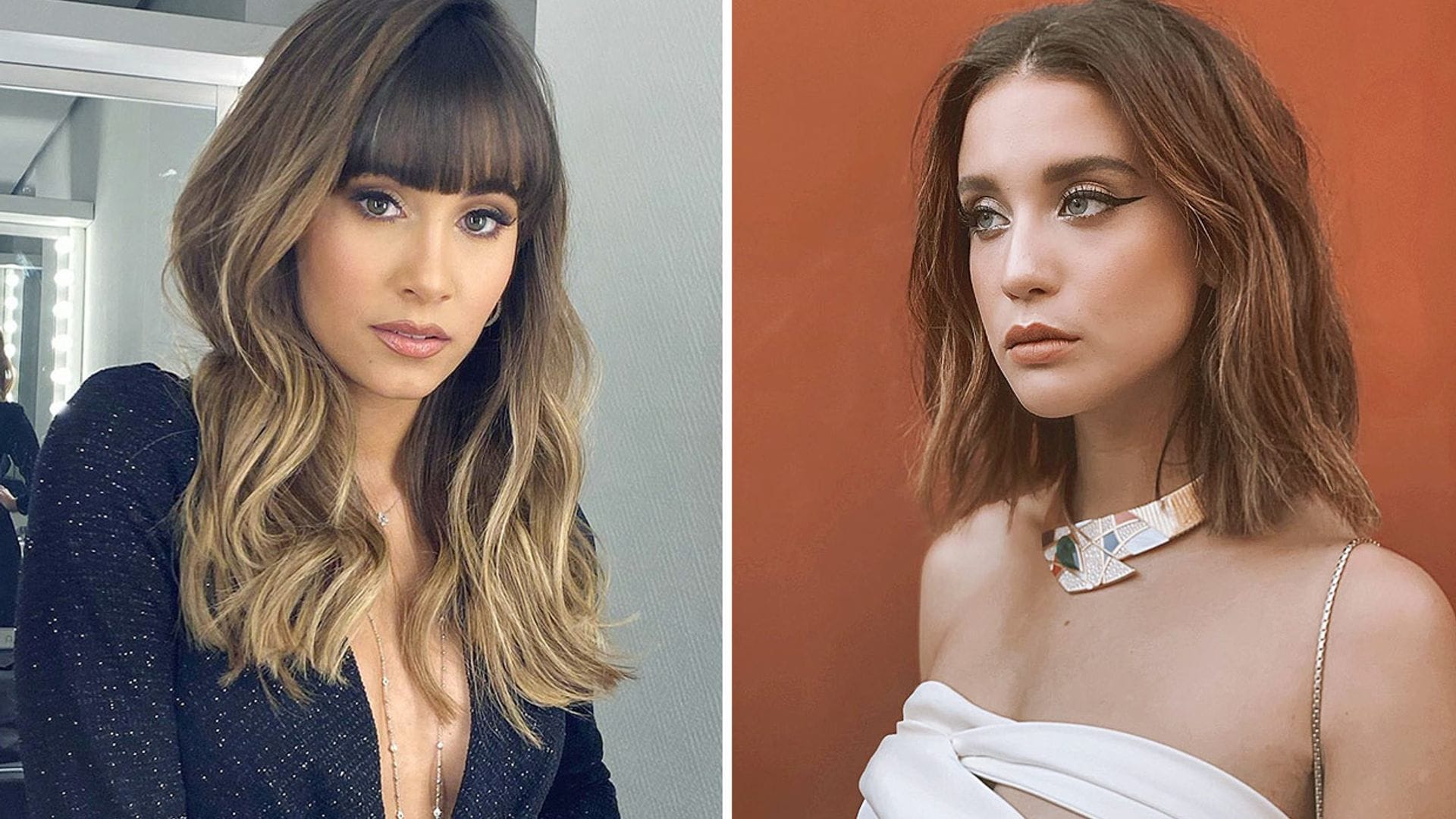 Aitana bromea sobre el nuevo cambio de look de María Pedraza: '¿Qué color de pelo te falta?'