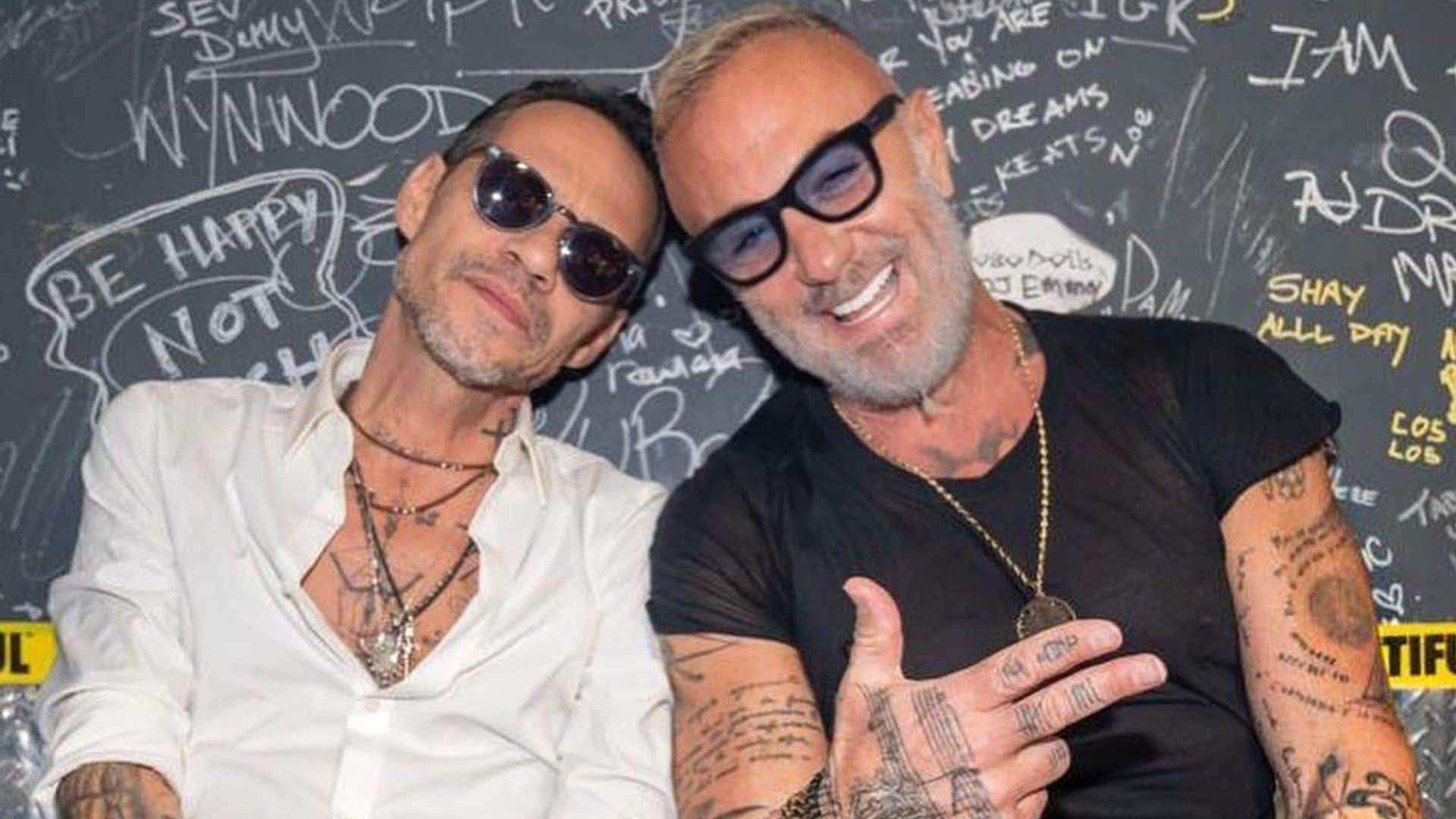 Gianlucca Vacchi celebra su amistad con Marc Anthony en una gran fiesta: ‘Te quiero mi flaco’