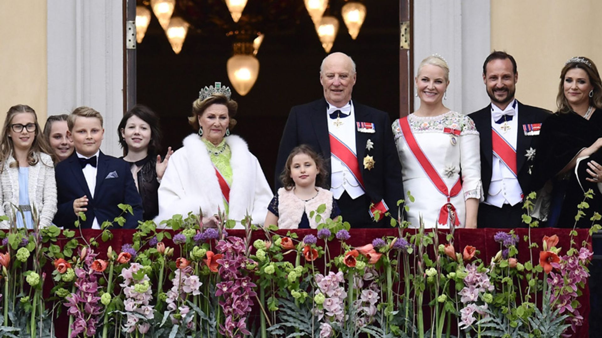 Arrancan las celebraciones por el 80 cumpleaños de Harald y Sonia de Noruega