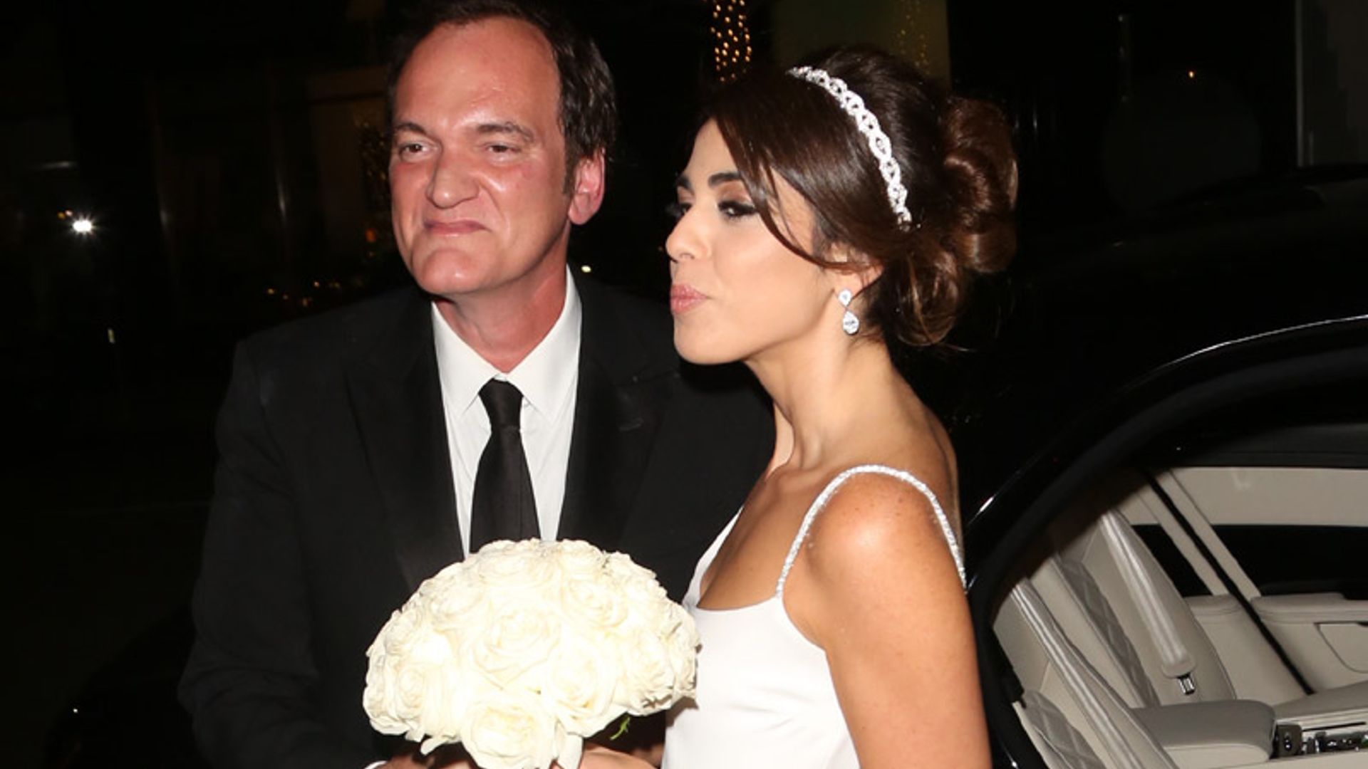 La boda sorpresa de Quentin Tarantino y Daniella Pick en los Ángeles