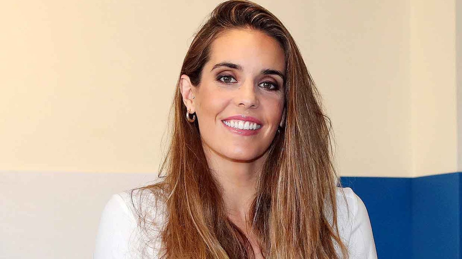 Ona Carbonell celebra el primer mes de vida de su hijo con esta maravillosa foto