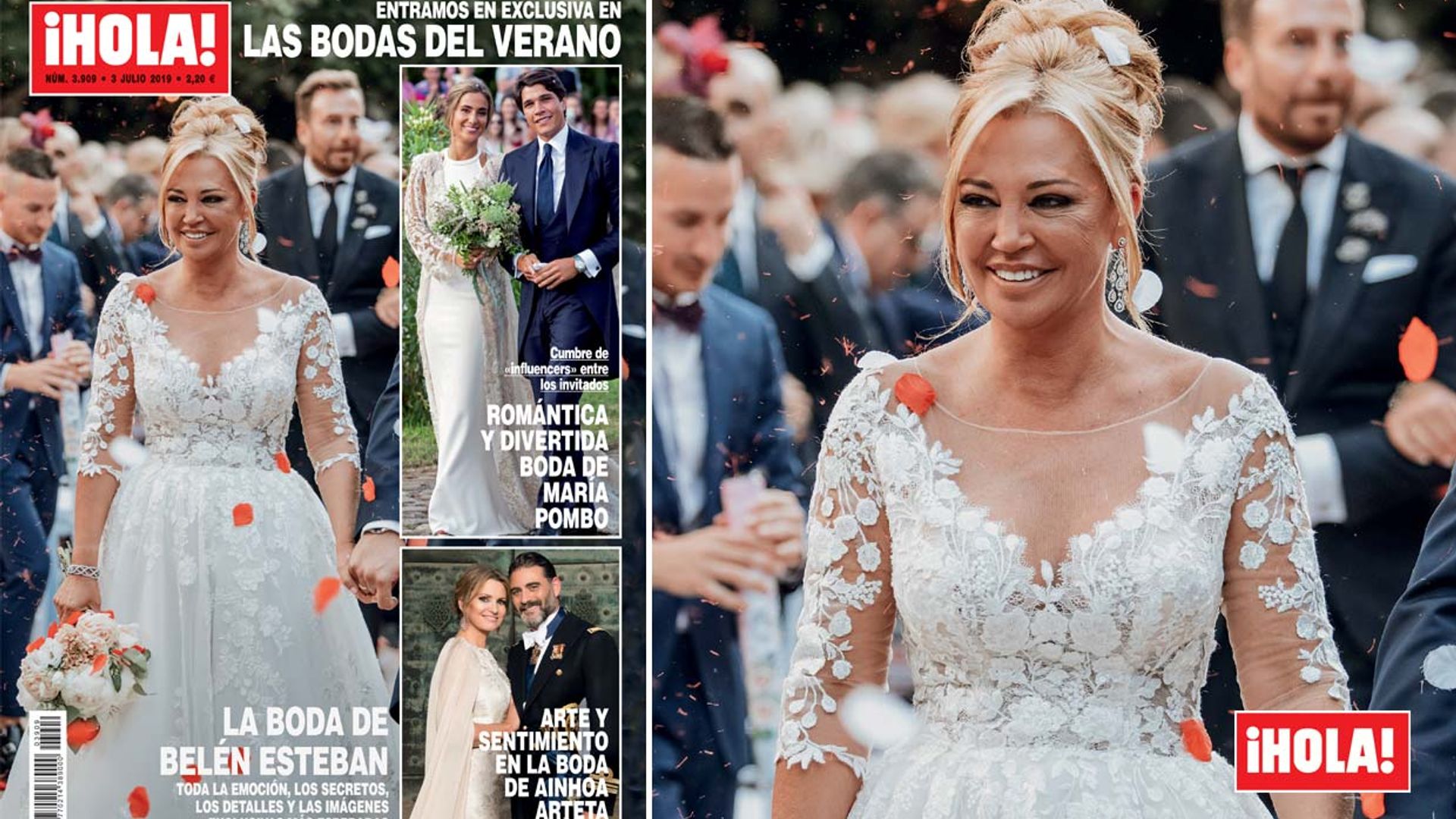 Exclusiva en ¡HOLA!, la boda de Belén Esteban