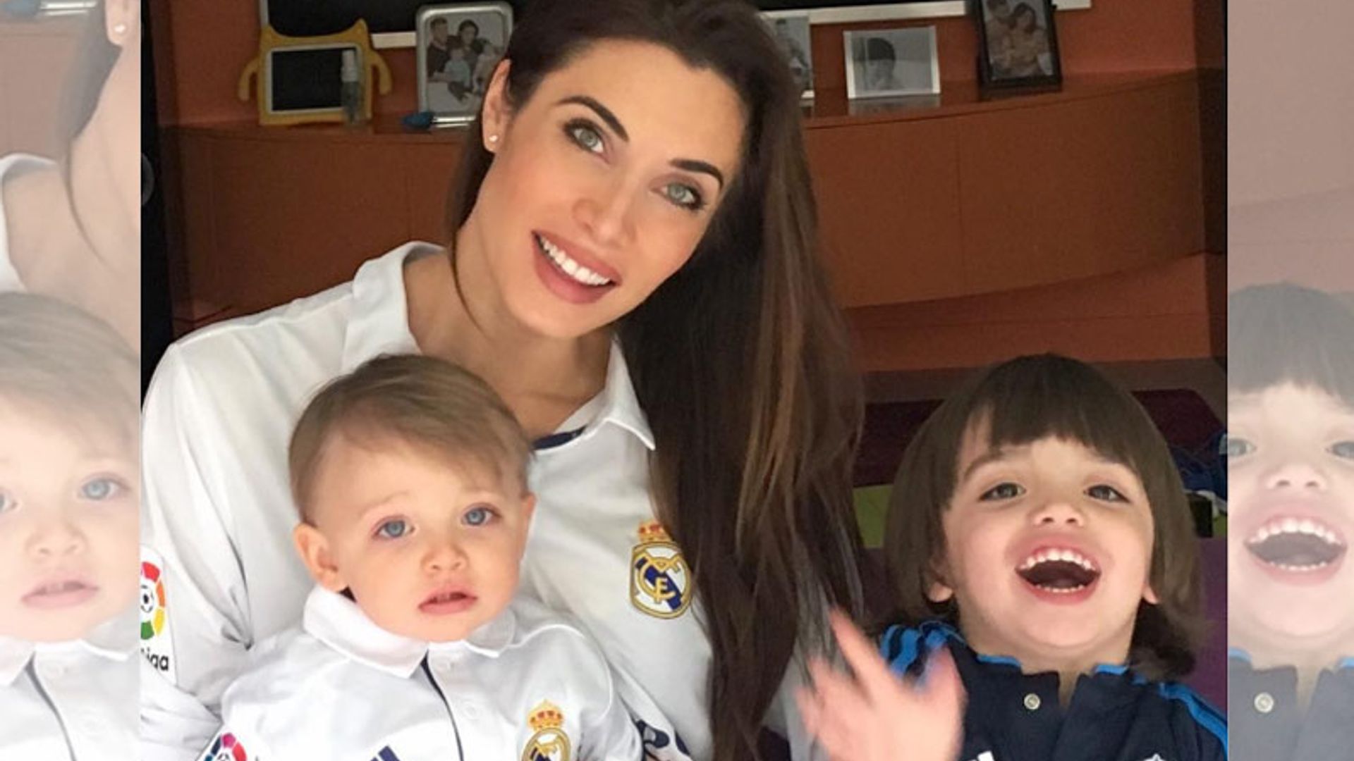 Los hijos de Sergio Ramos y Pilar Rubio, los más jóvenes (y fieles) fans de su papá