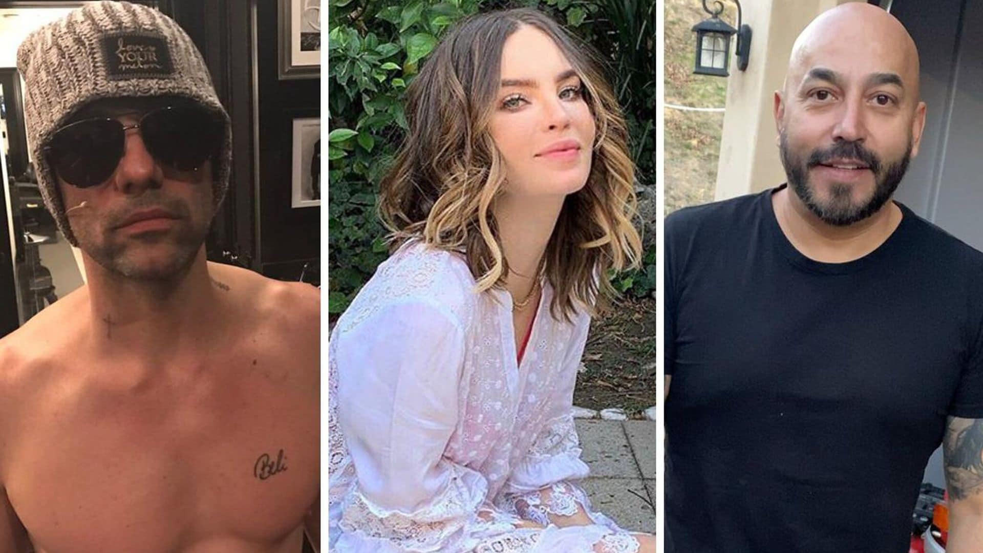 Los ex de Belinda borran los tatuajes que se hicieron en su honor