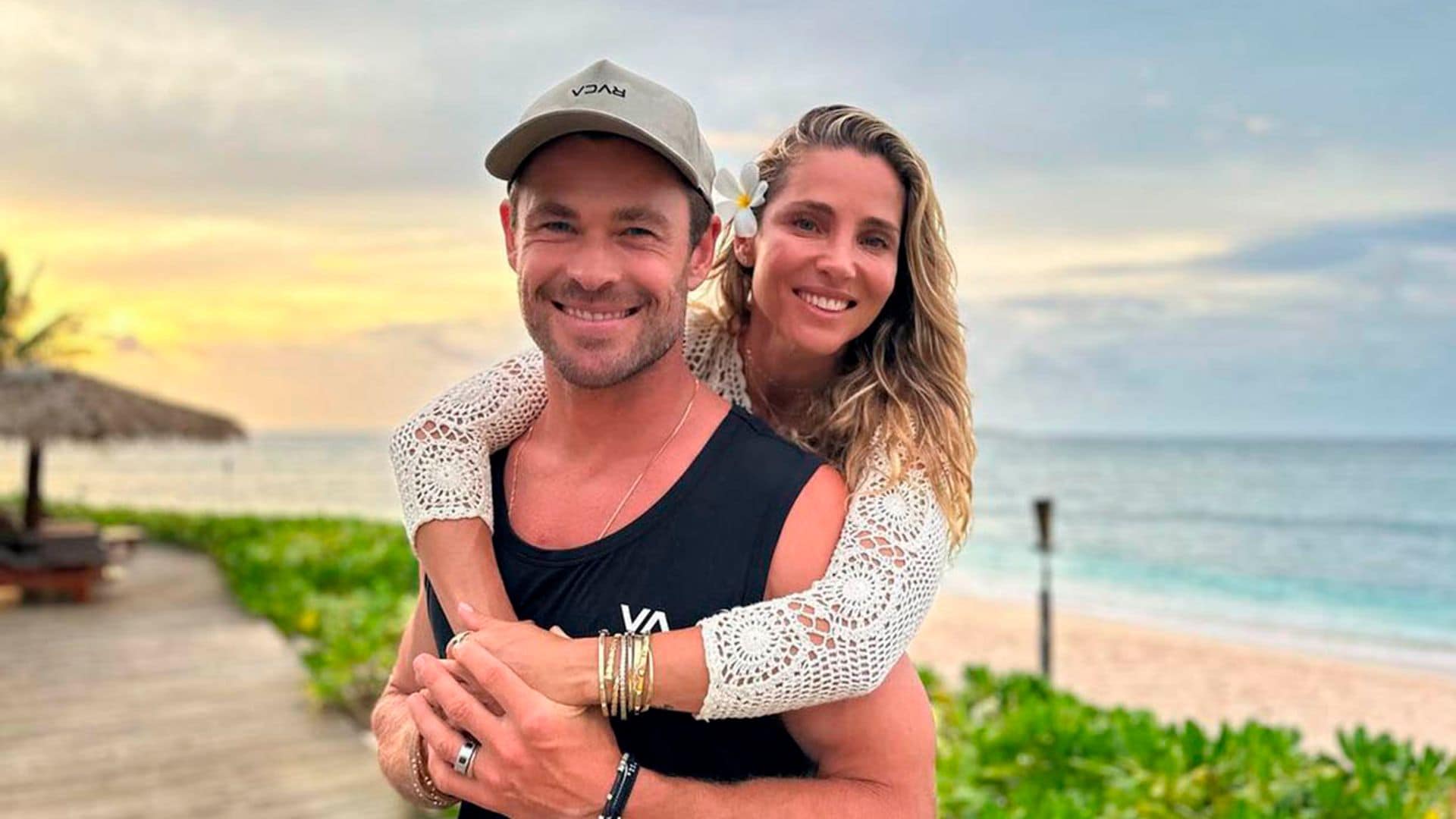 Elsa Pataky arranca el año con su álbum de fotos más original junto a sus hijos y sus 'animales salvajes'