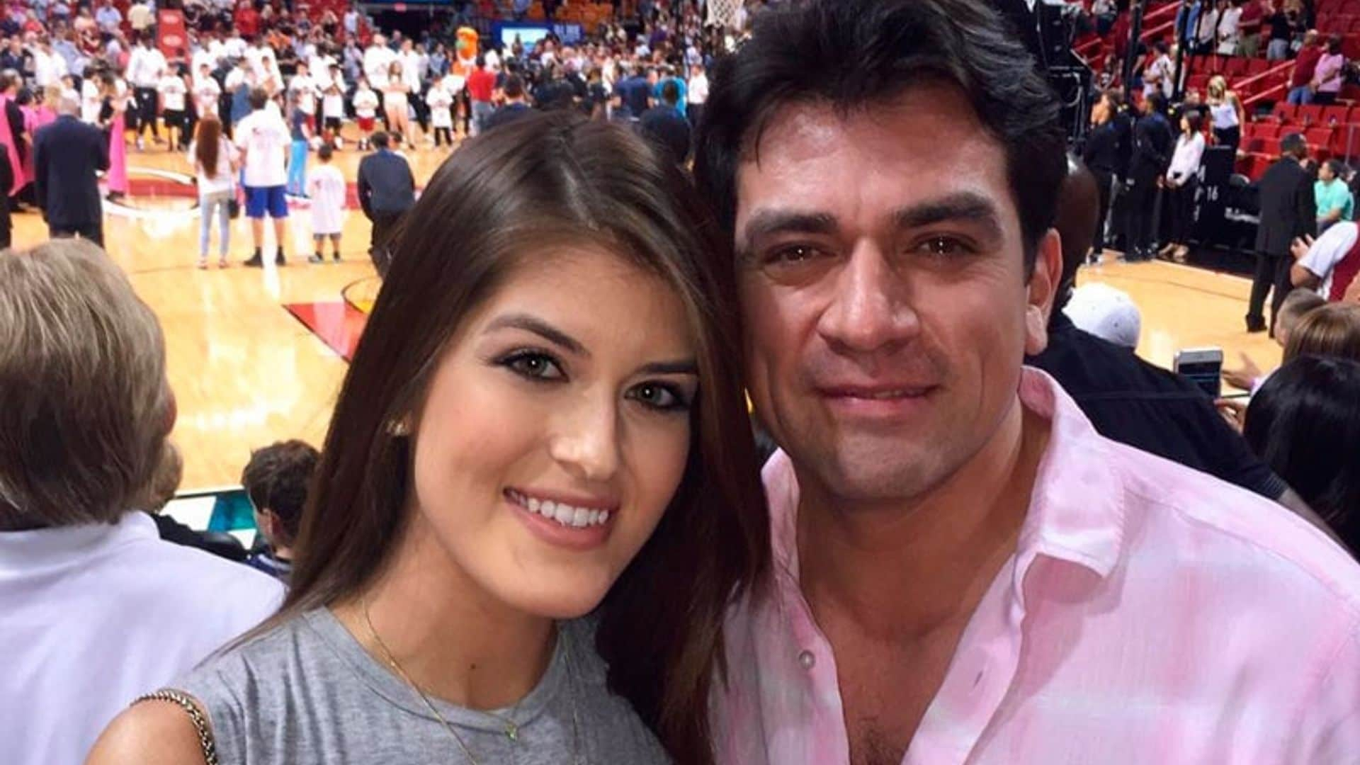 Jorge Salinas y sus mellizos celebran a la distancia los 25 años de Gabriella, la hija mayor del actor