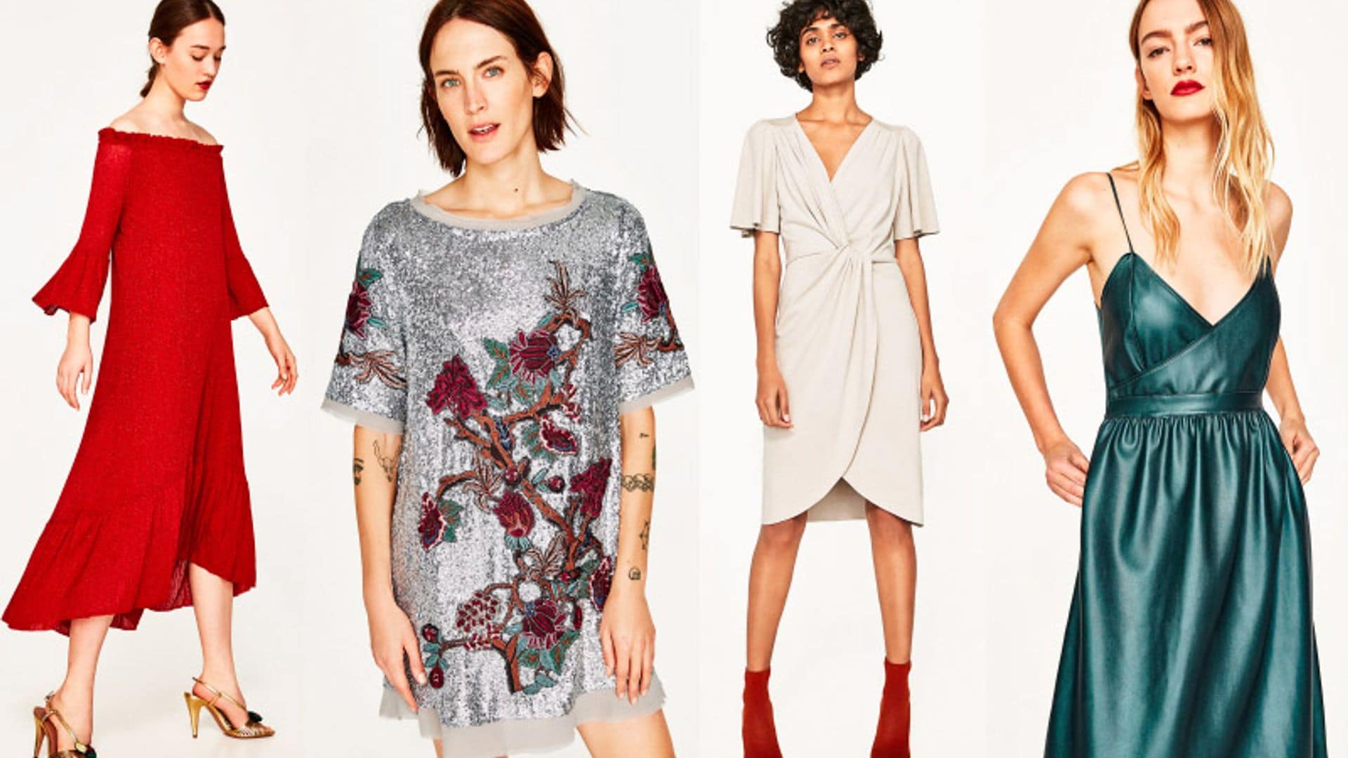 Invitadas 'low cost': 15 vestidos de Zara para sobrevivir a la época 'BBC'