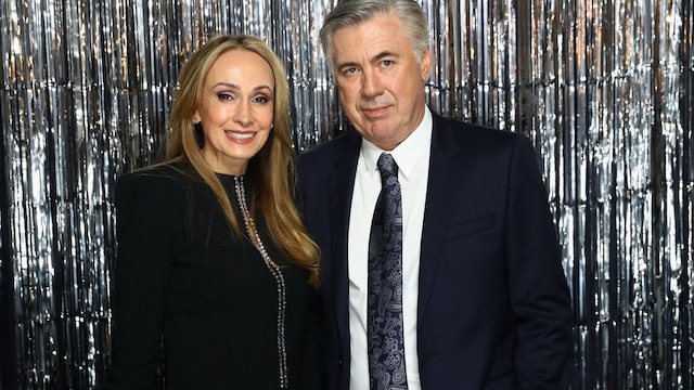 carlo ancelotti y mujer