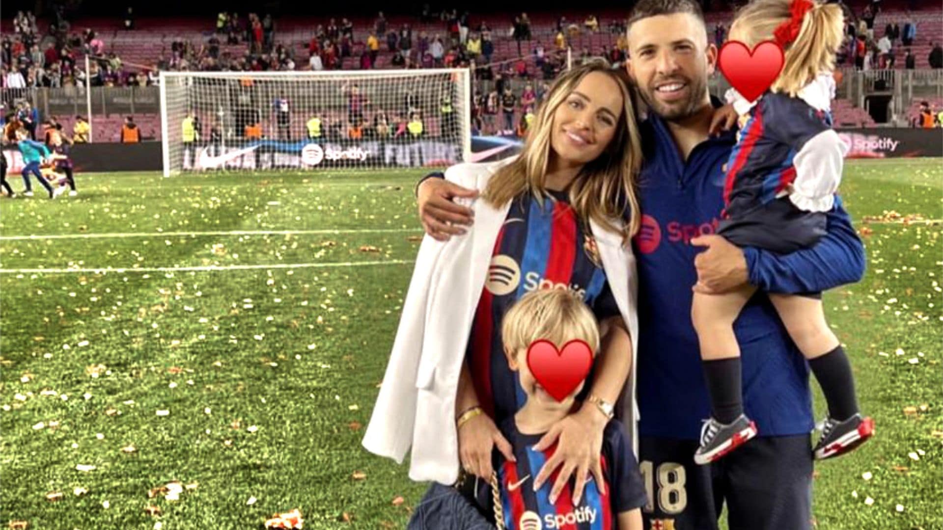 Feliz con Romarey Ventura y a punto de ser padre de familia numerosa: Jordi Alba más allá del Barça, equipo al que dice adiós