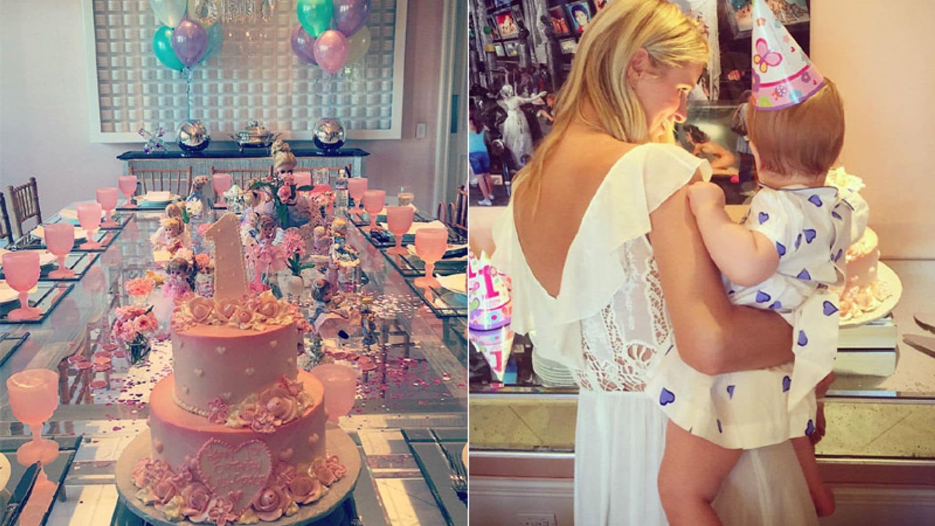 ¡Todo al rosa! La hija de Nicky Hilton celebra su primer añito a lo ‘princesa Hilton’