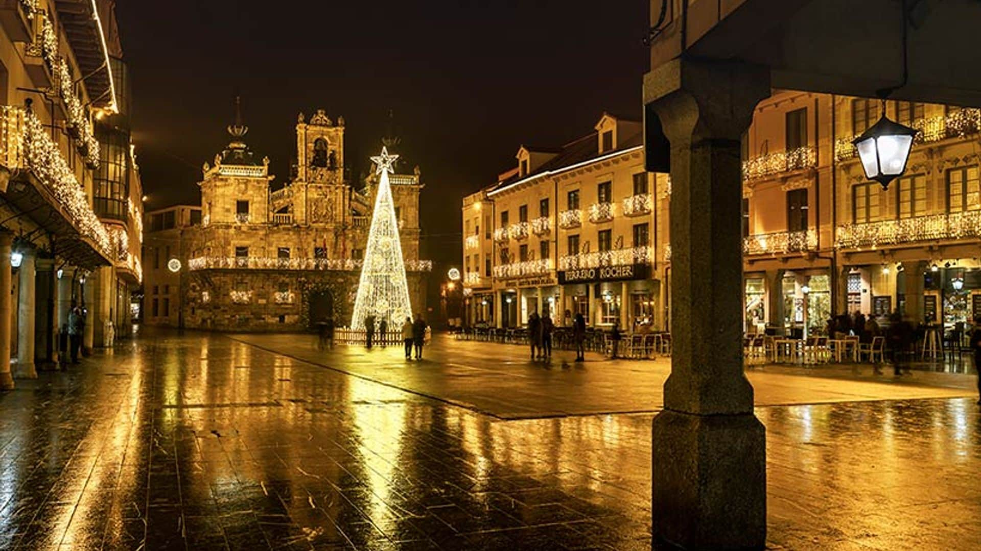 Astorga, el pueblo que más brilla esta Navidad