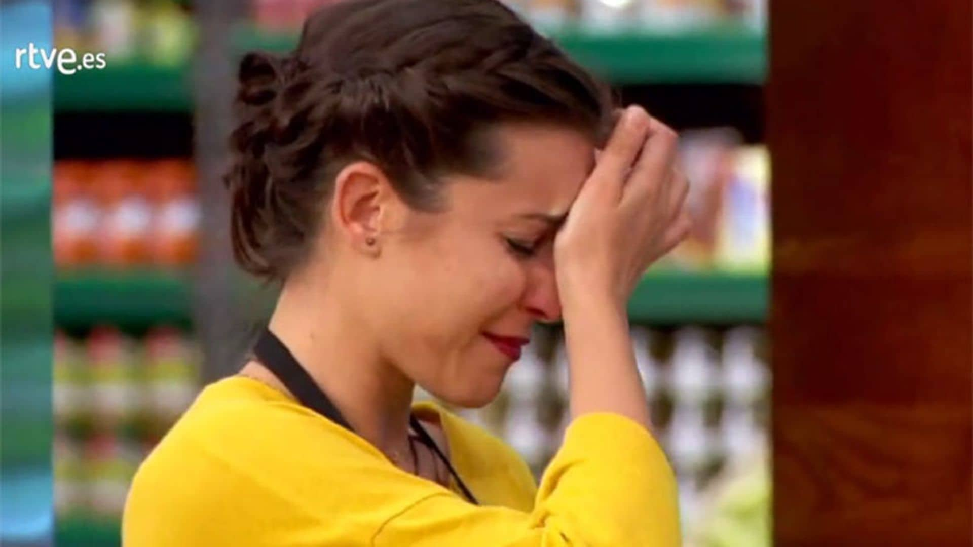 Elena se despide de MasterChef entre lágrimas