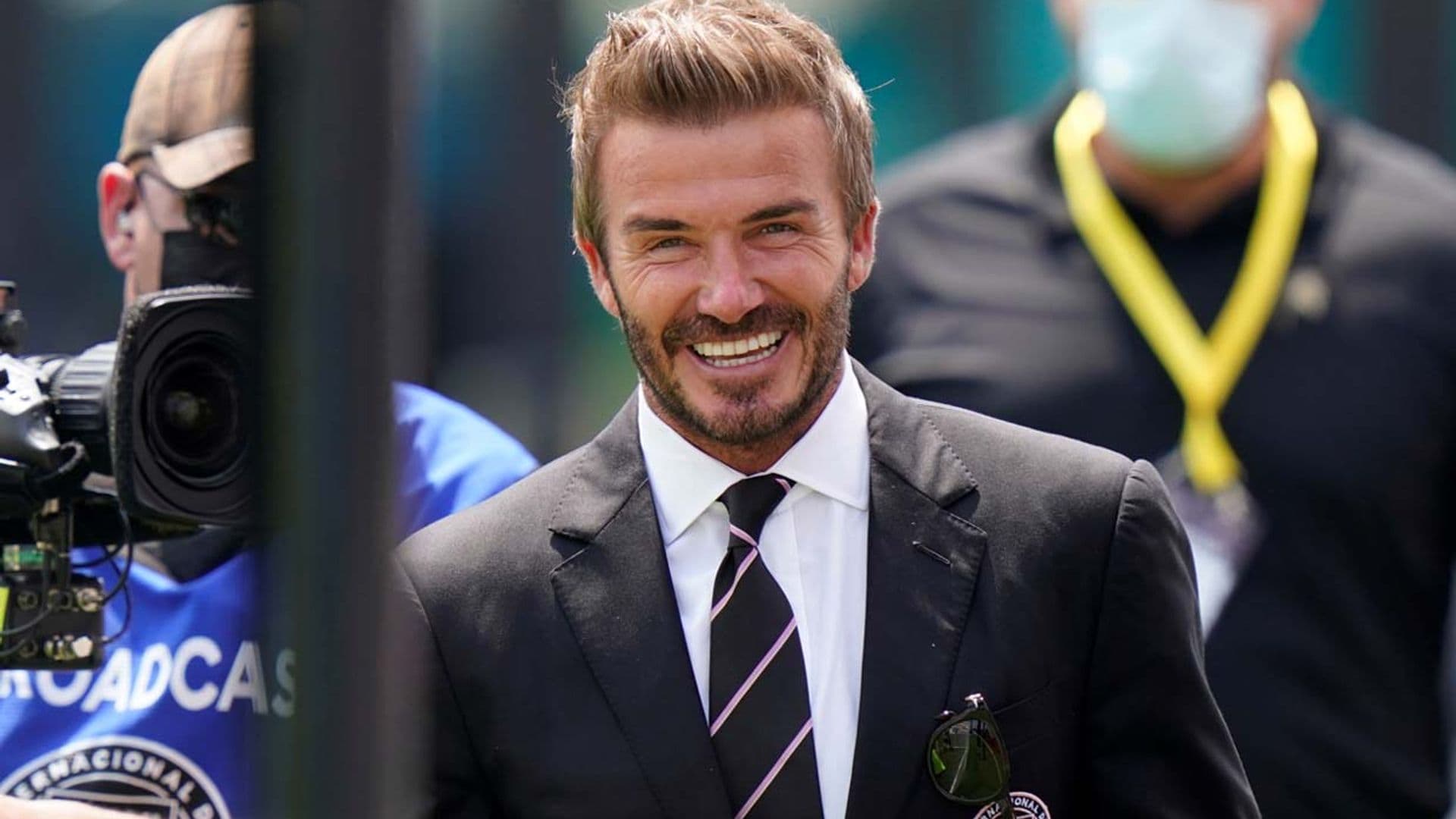 David Beckham, padrino de excepción en la boda de su padre que se ha casado a los 73 años