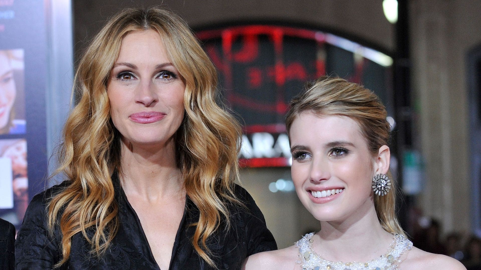 Emma Roberts estrena nuevo look, ¿con guiño a su tía Julia Roberts?