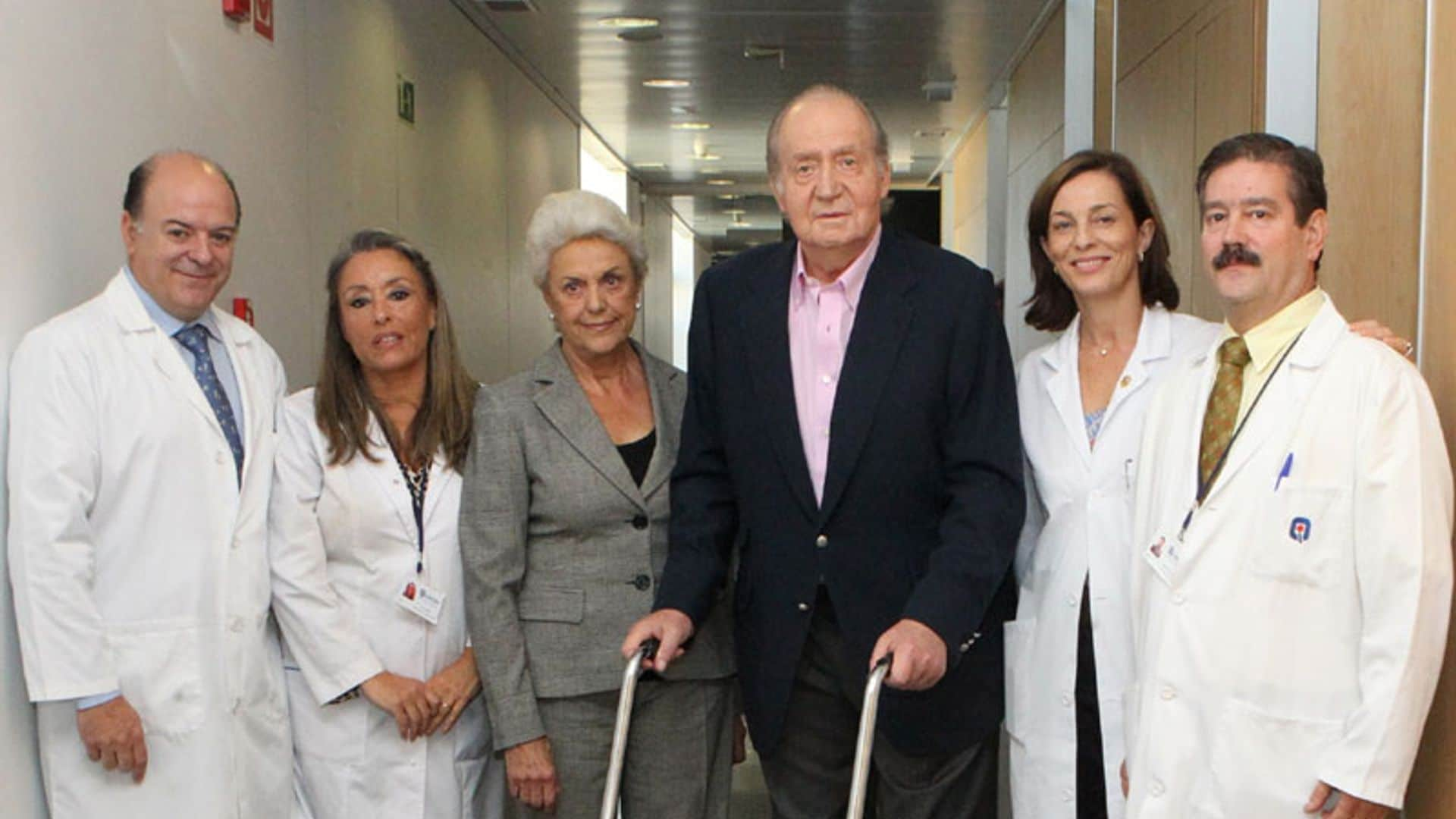 Las 15 operaciones del rey Juan Carlos a lo largo de su vida