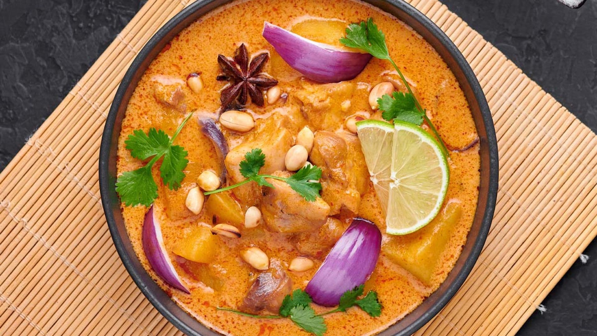 'Massaman curry' de pollo