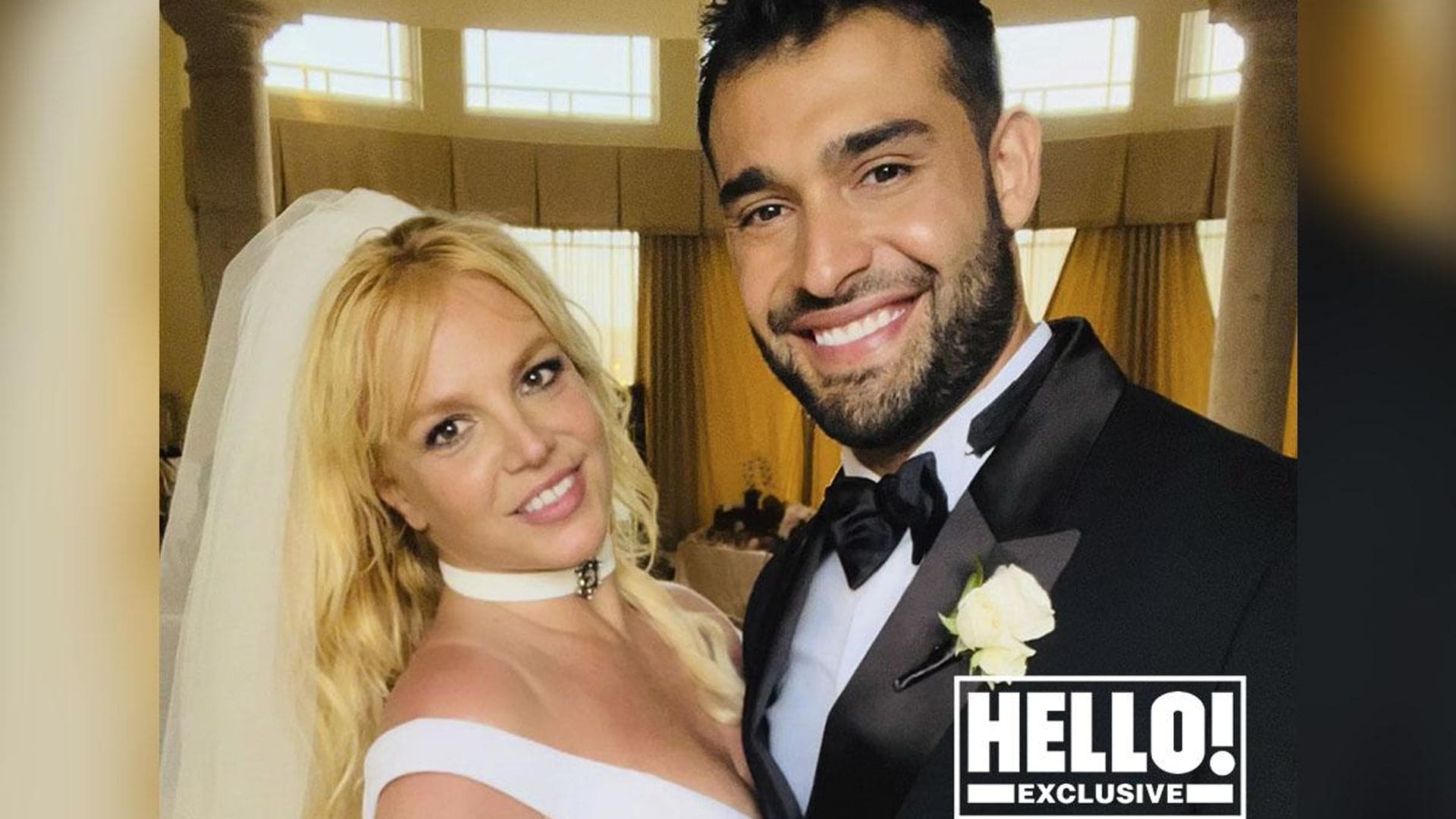 Las imágenes exclusivas y todos los detalles de la boda de Britney Spears