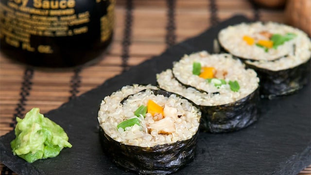 maki quinoa nueces