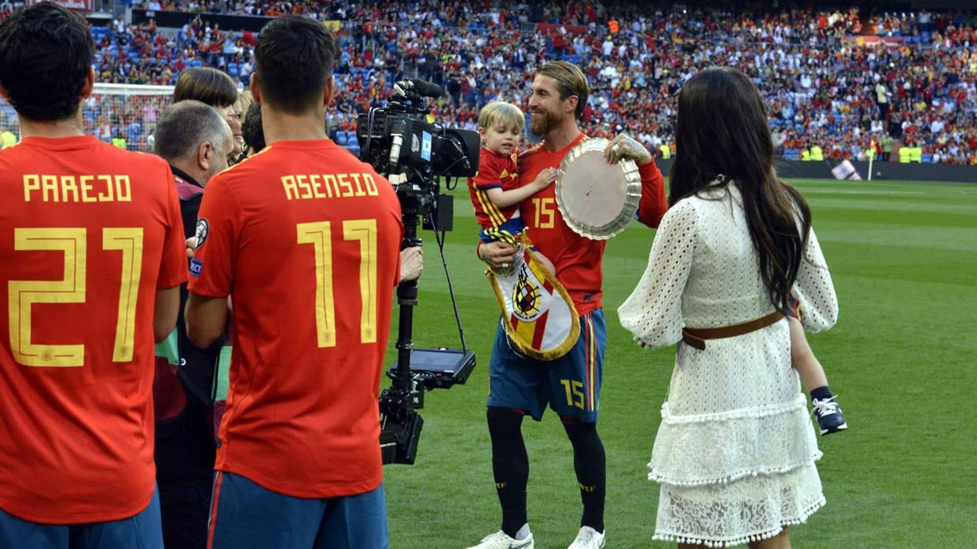 Así vivió Sergio Ramos la sorpresa que le dieron Pilar Rubio y sus hijos: 'Ni en el mejor de mis sueños'